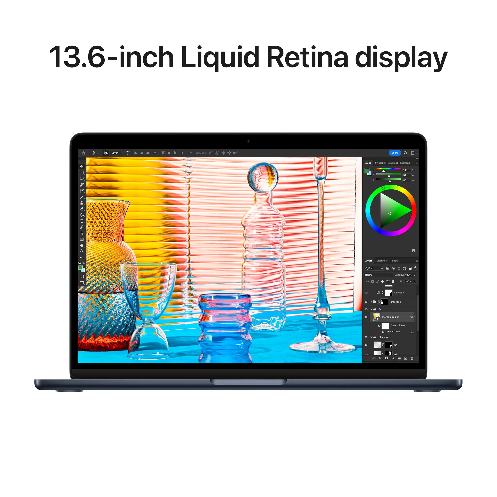 13-inch MacBook Air: Apple M2 chip with 8-core CPU and 8-core GPU 256GB - Midnight - Image 5