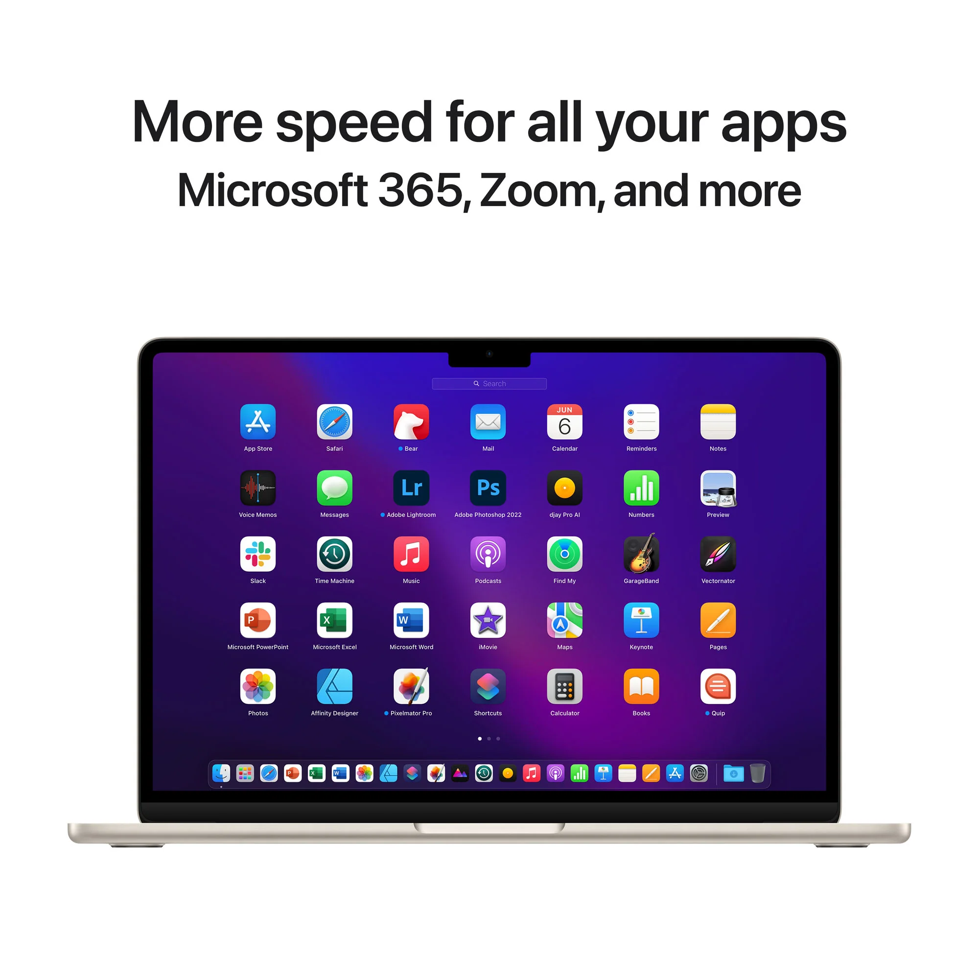 13-inch MacBook Air: Apple M2 chip with 8-core CPU and 8-core GPU 256GB - Starlight - Image 10