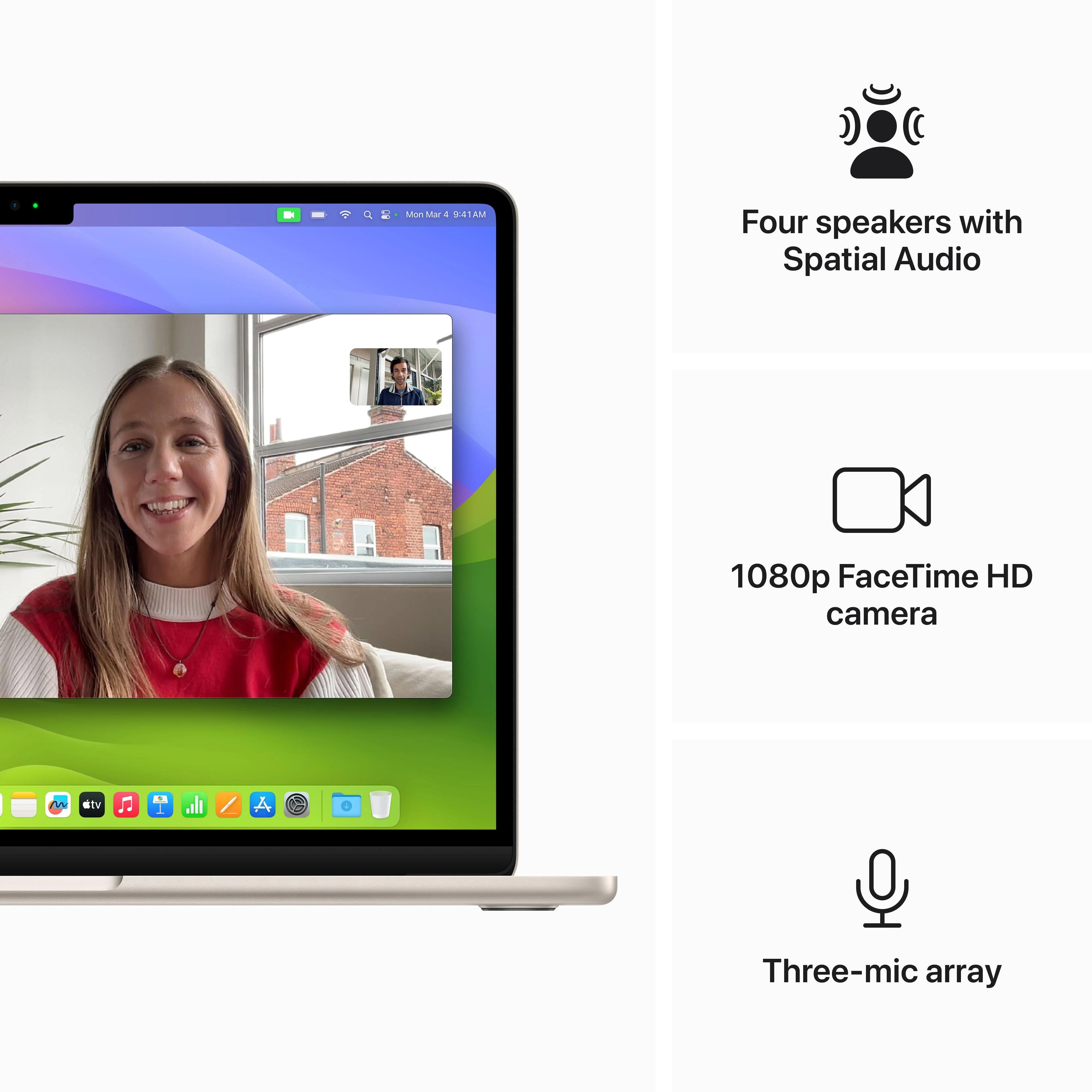 13-inch MacBook Air: Apple M3 chip with 8‑core CPU and 10‑core GPU, 512GB SSD - Starlight - Image 6