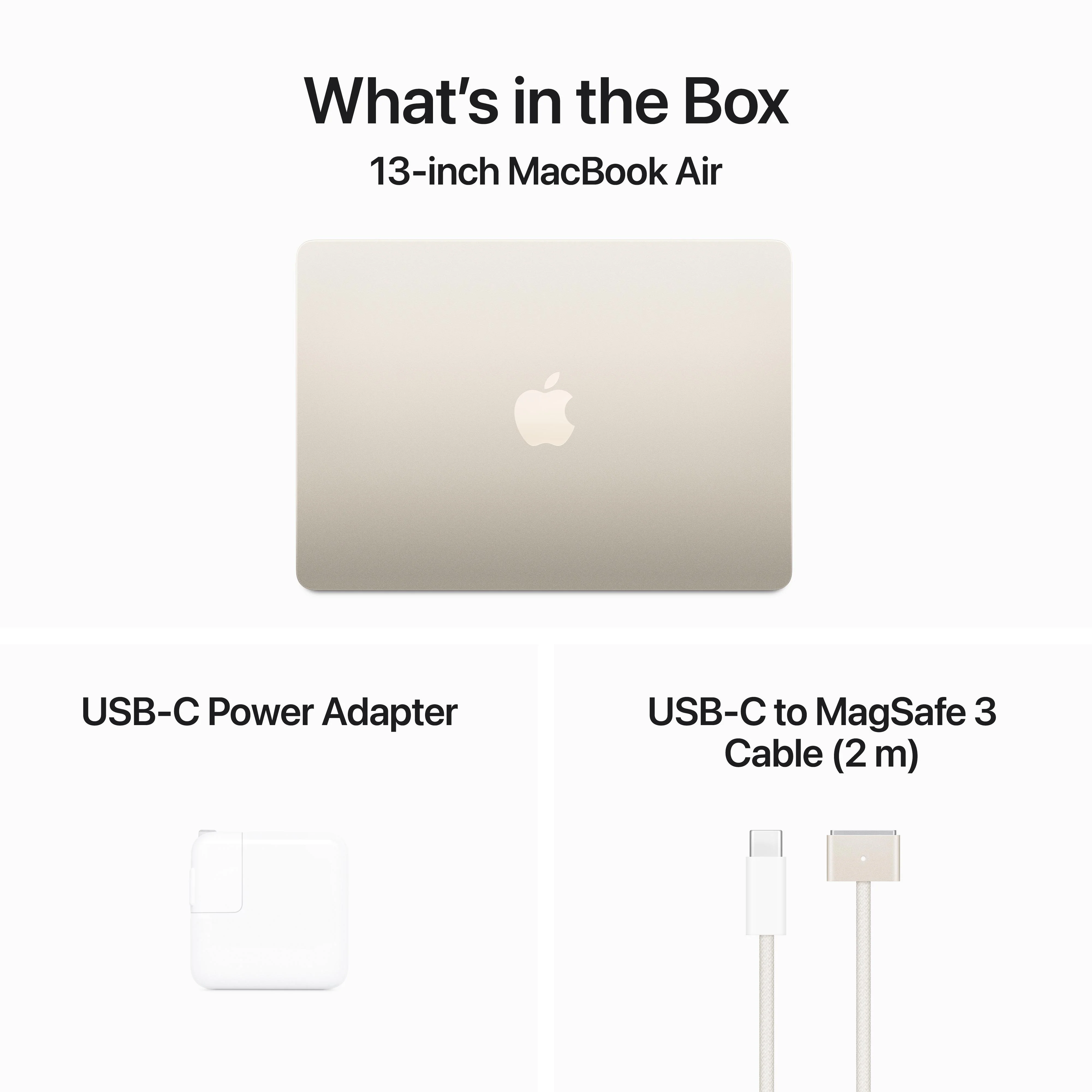 13-inch MacBook Air: Apple M3 chip with 8‑core CPU and 10‑core GPU, 512GB SSD - Starlight - Image 9
