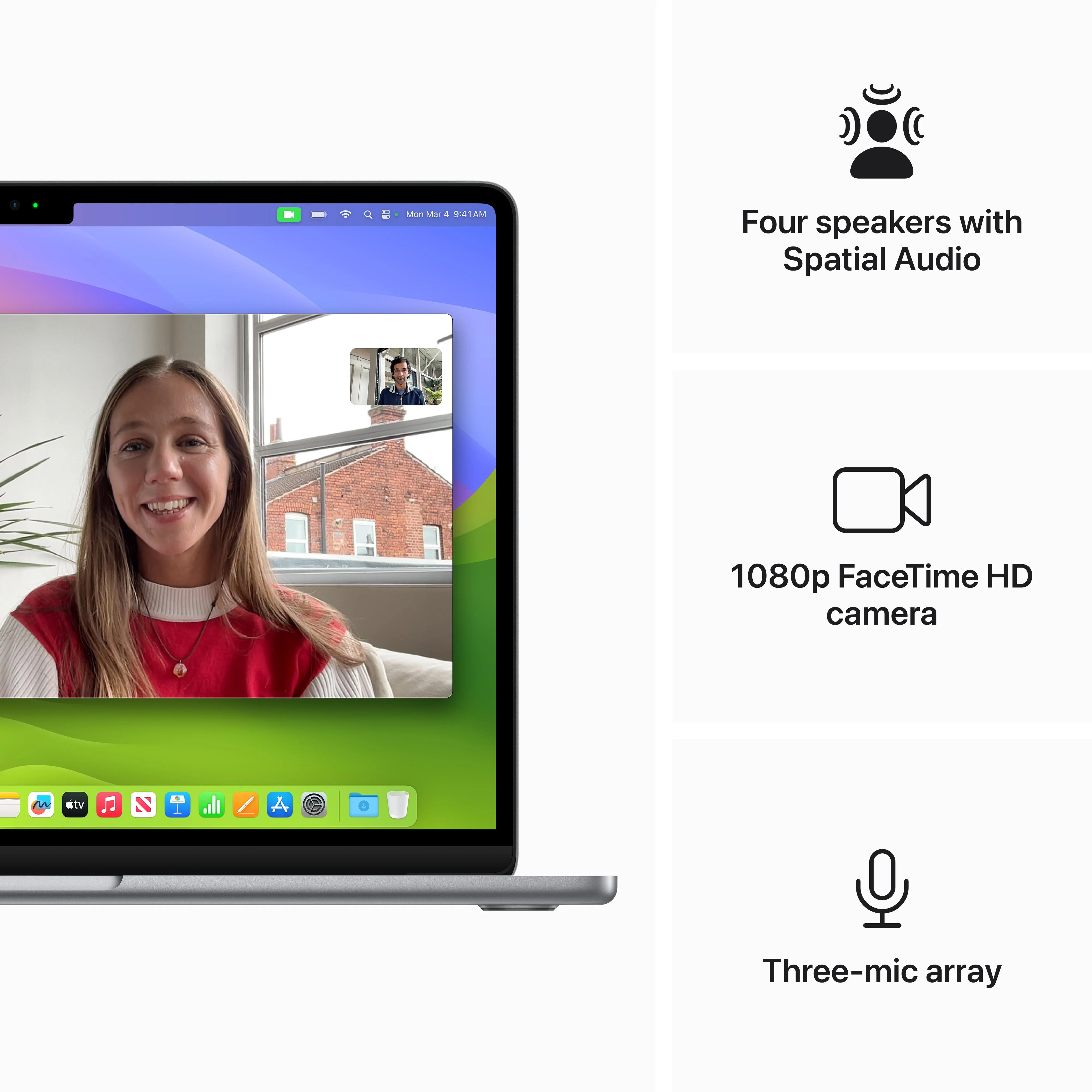 13-inch MacBook Air: Apple M3 chip with 8‑core CPU and 10‑core GPU, 512GB SSD - Space Gray - Image 6