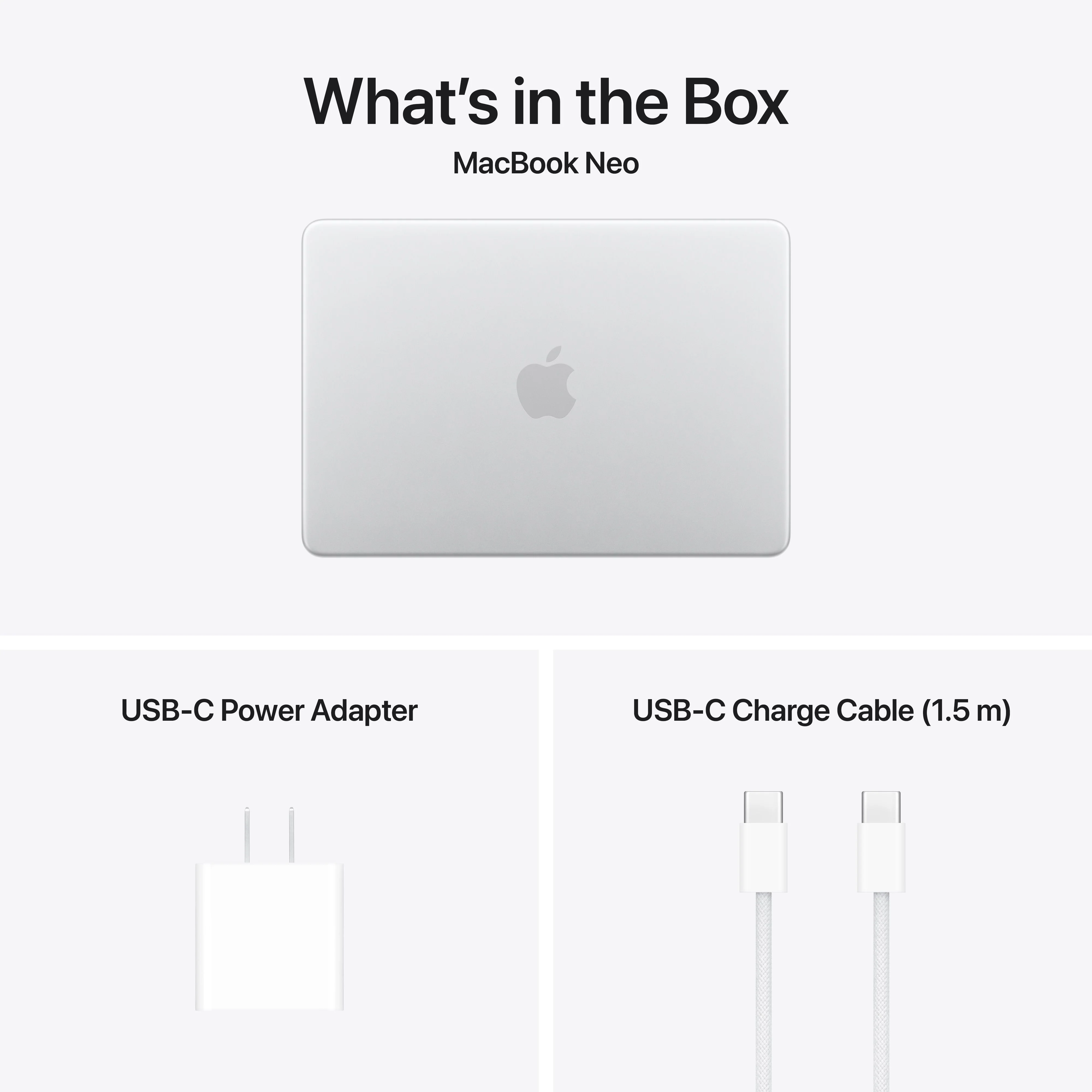 13-inch MacBook Neo: Apple A18 Pro chip with 6‑core CPU and 5‑core GPU, Magic Keyboard, 256GB SSD - Silver - Image 10