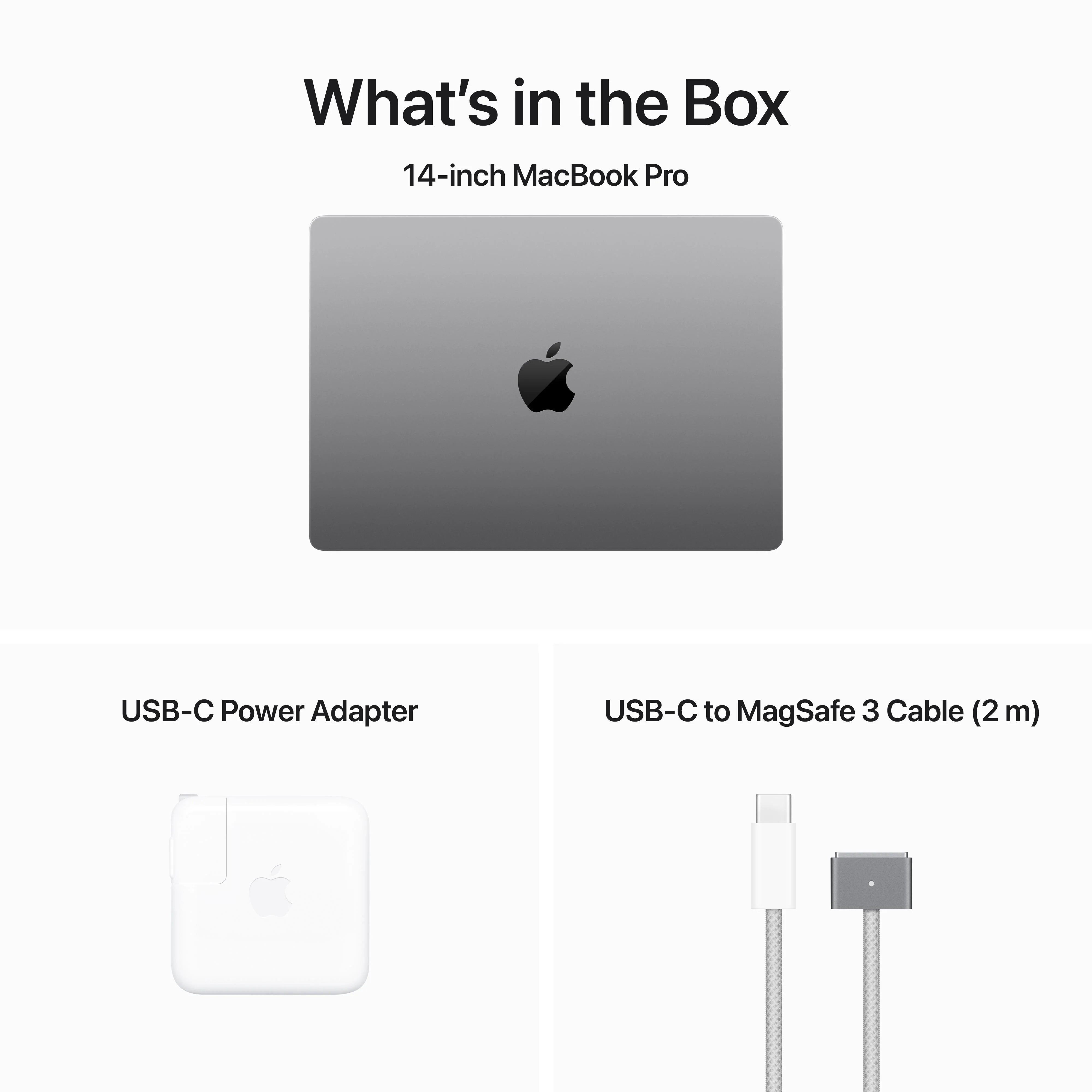 14-inch MacBook Pro: Apple M3 chip with 8‑core CPU and 10‑core GPU, 1TB SSD - Space Gray - Image 10