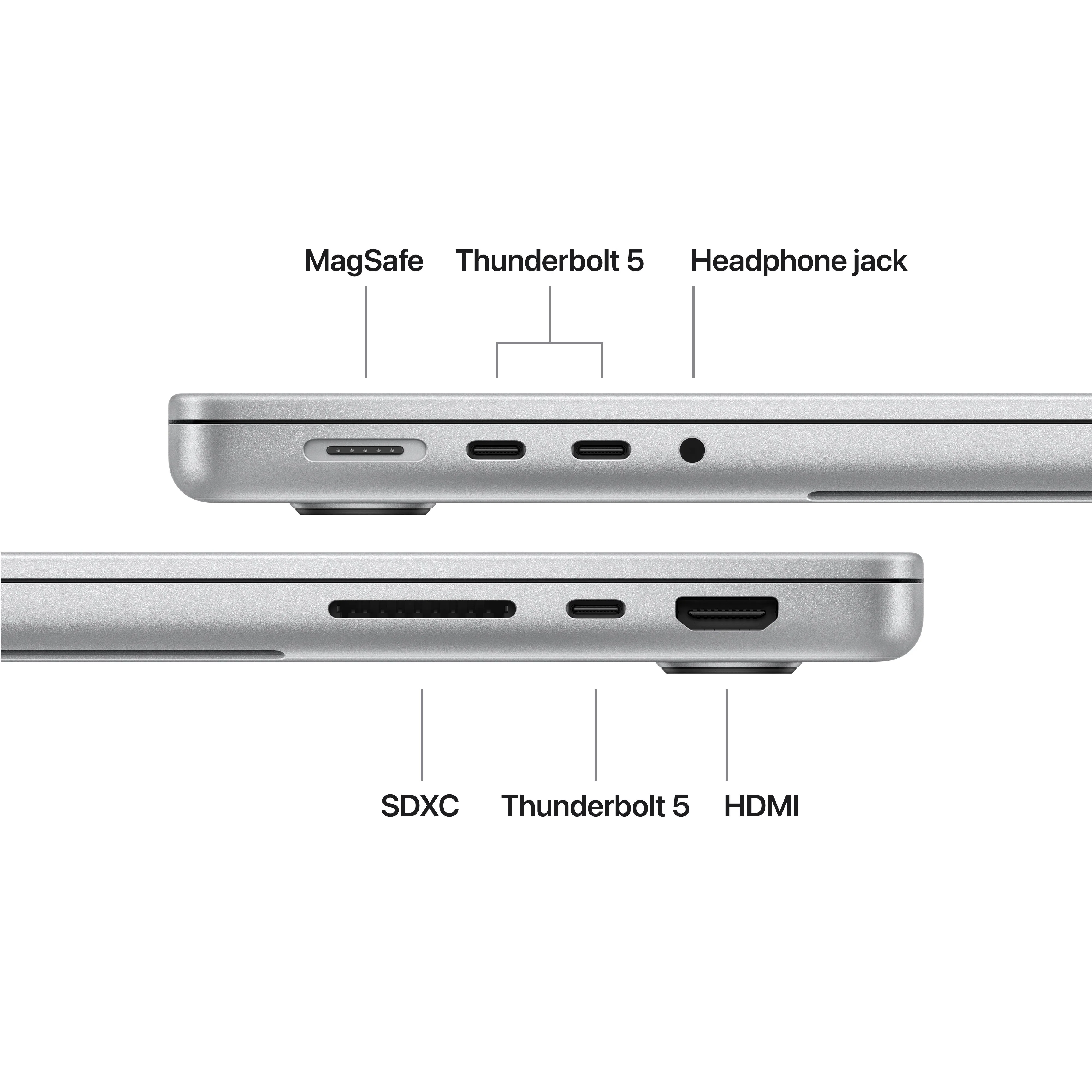 14-inch MacBook Pro: Apple M5 Max chip with 18-core CPU and 32-core GPU, 2TB SSD - Silver - Image 7