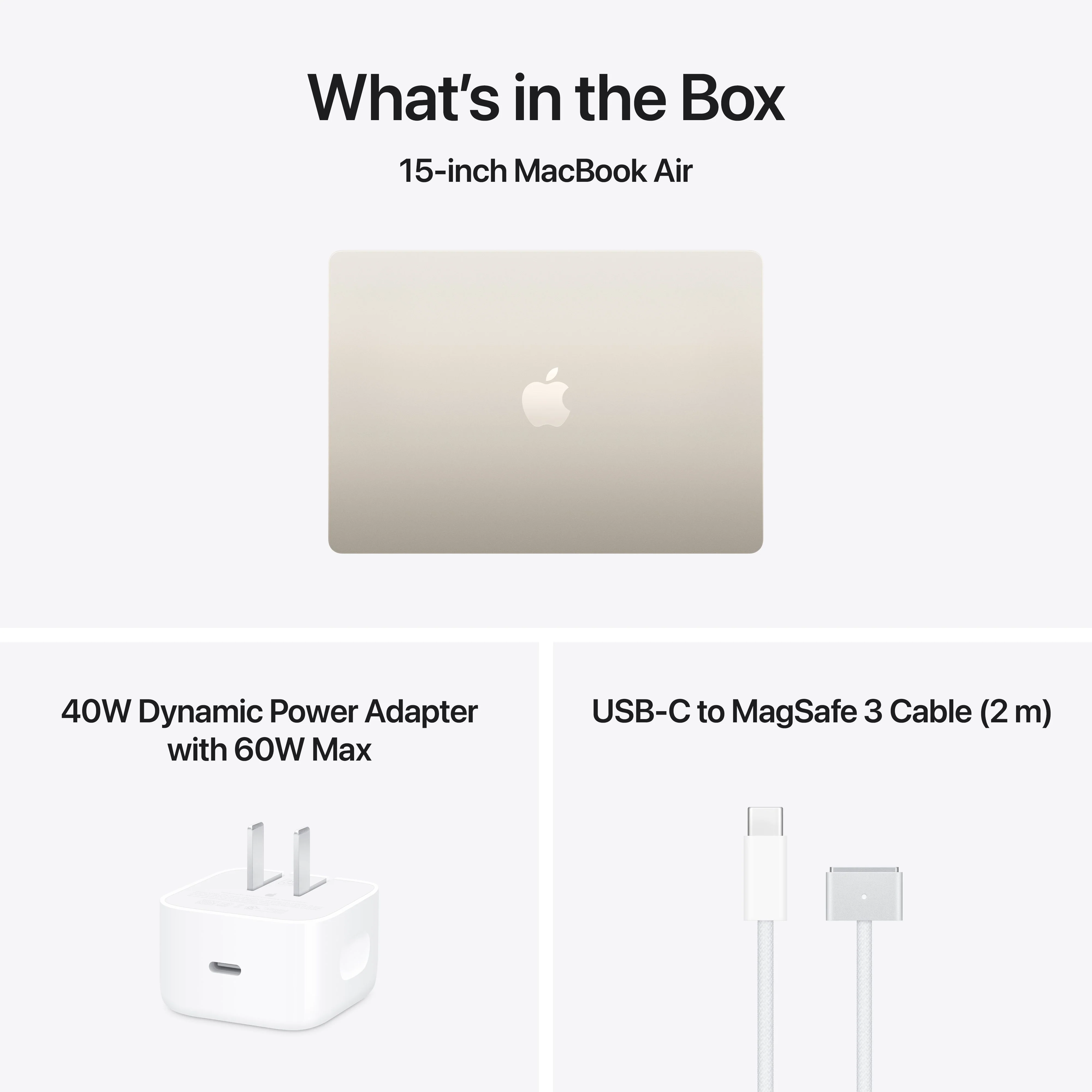 15-inch MacBook Air: Apple M5 chip with 10-core CPU and 10-core GPU, 512GB SSD - Starlight - Image 9