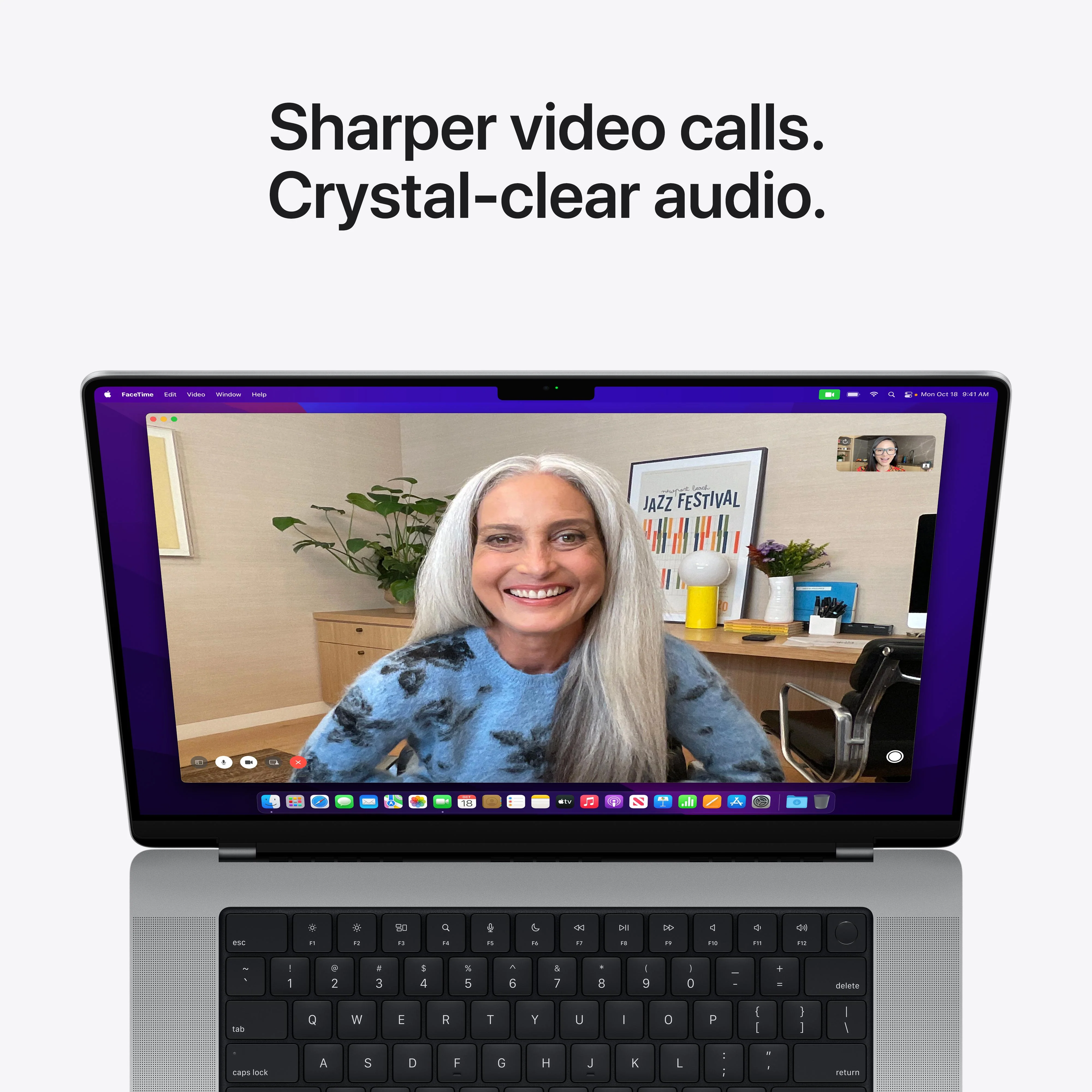 16-inch MacBook Pro: Apple M1 Max chip with 10_core CPU and 32_core GPU 1TB SSD - Silver - Image 9