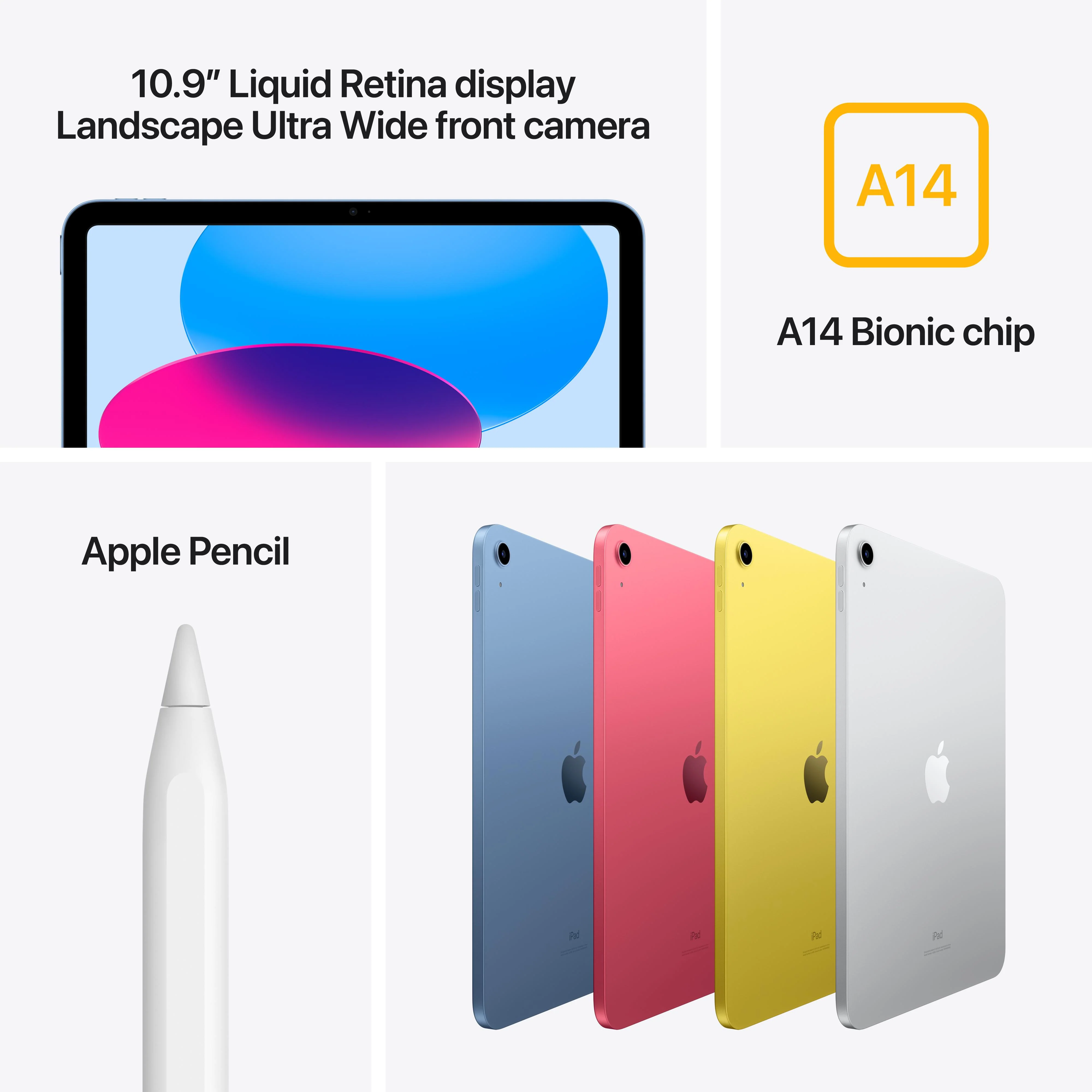 10.9-inch iPad Wi-Fi 256GB - Silver (10th generation) - Image 6