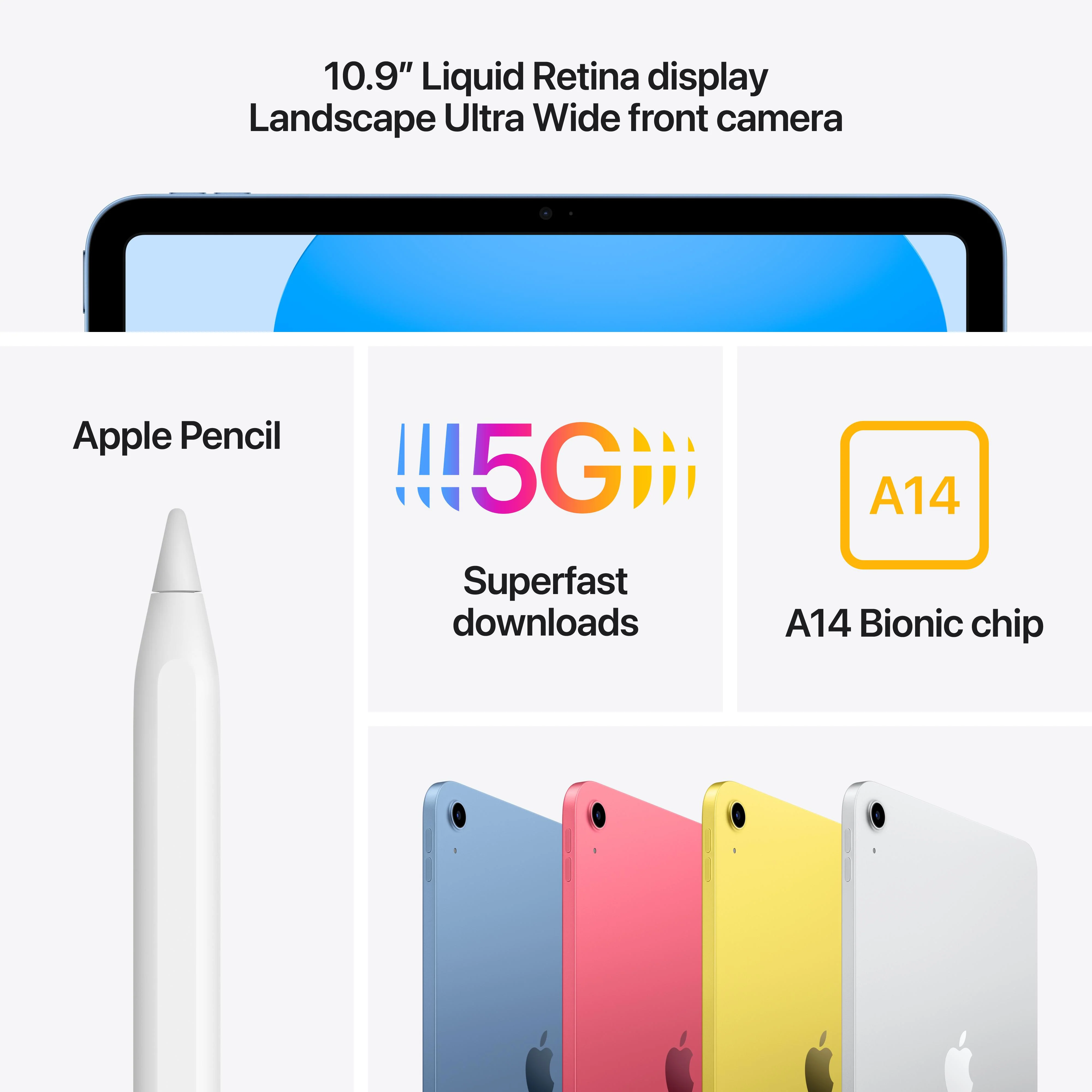 10.9-inch iPad Wi-Fi + Cellular 64GB - Pink (10th generation) - Image 6