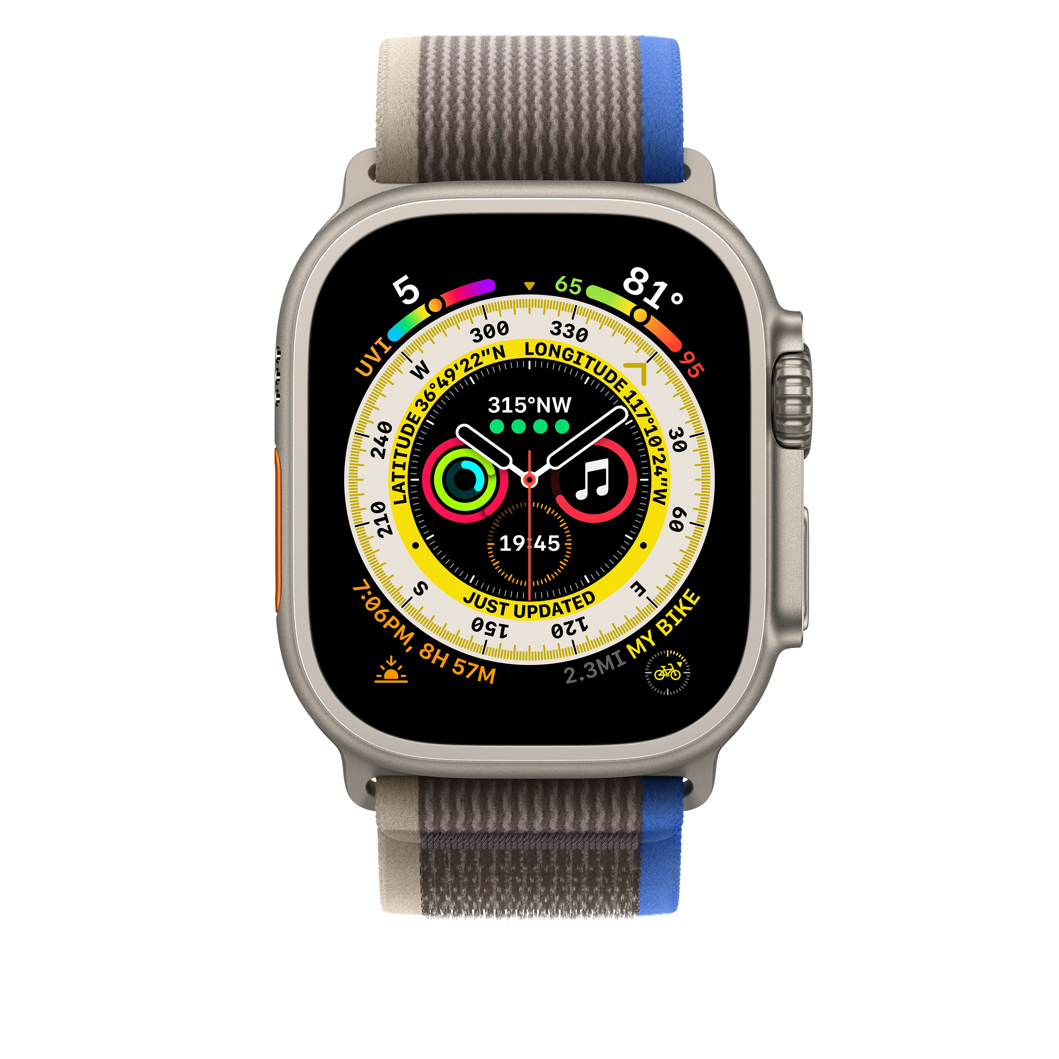 49mm Blue/Gray Trail Loop - S/M - Image 3