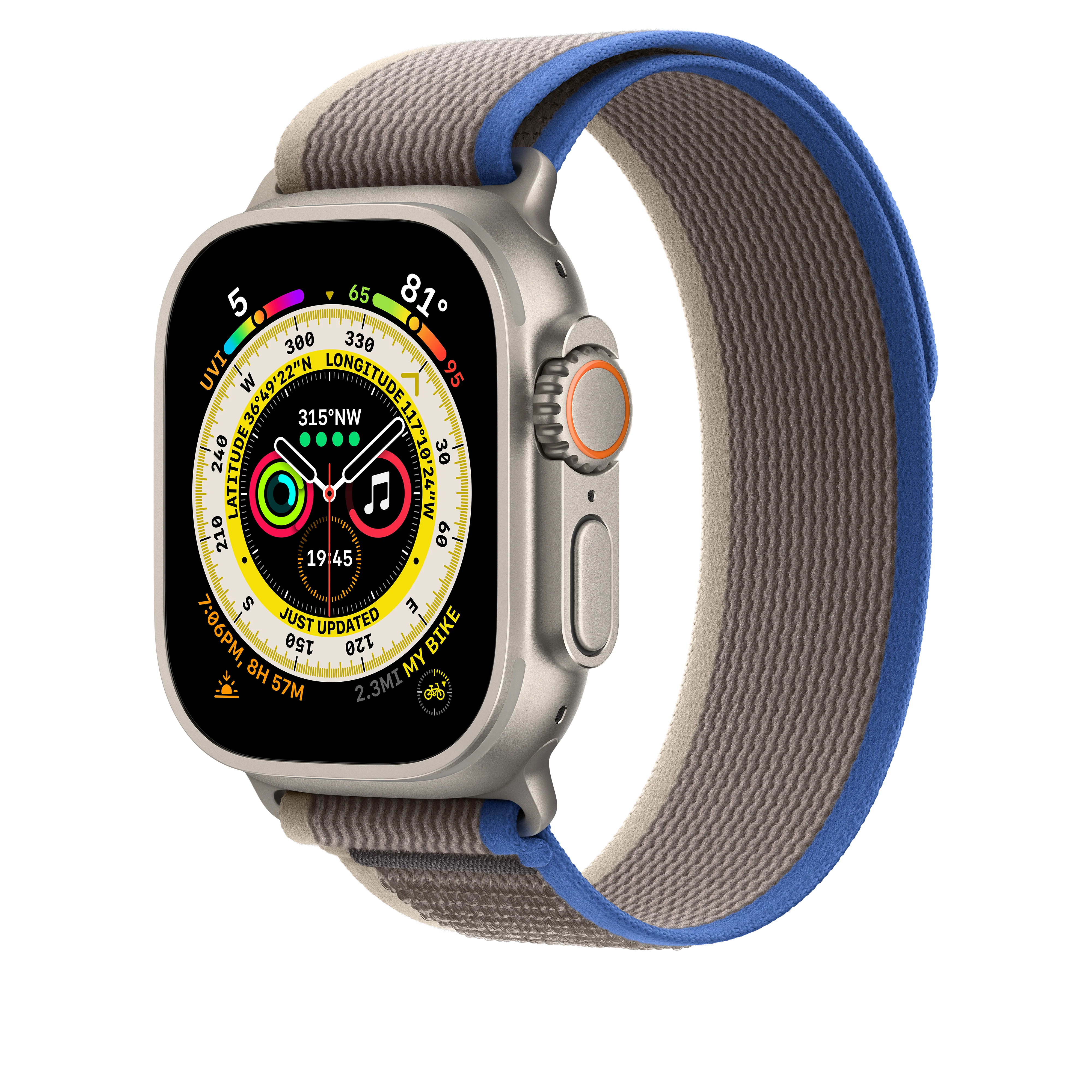 49mm Blue/Gray Trail Loop - M/L - Image 2
