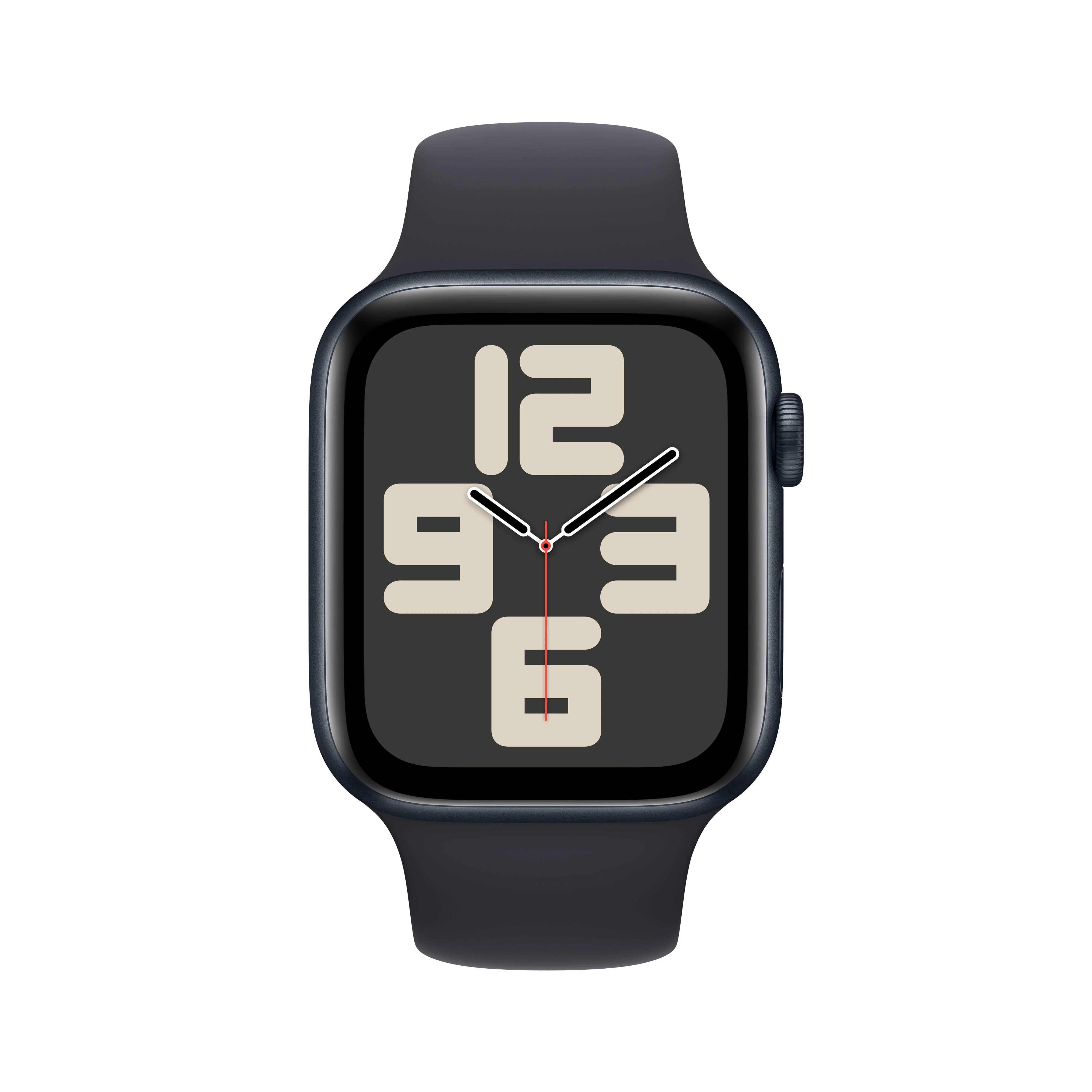 Apple Watch SE GPS + Cellular 44mm Midnight Aluminum Case with Midnight Sport Band - M/L - Image 2