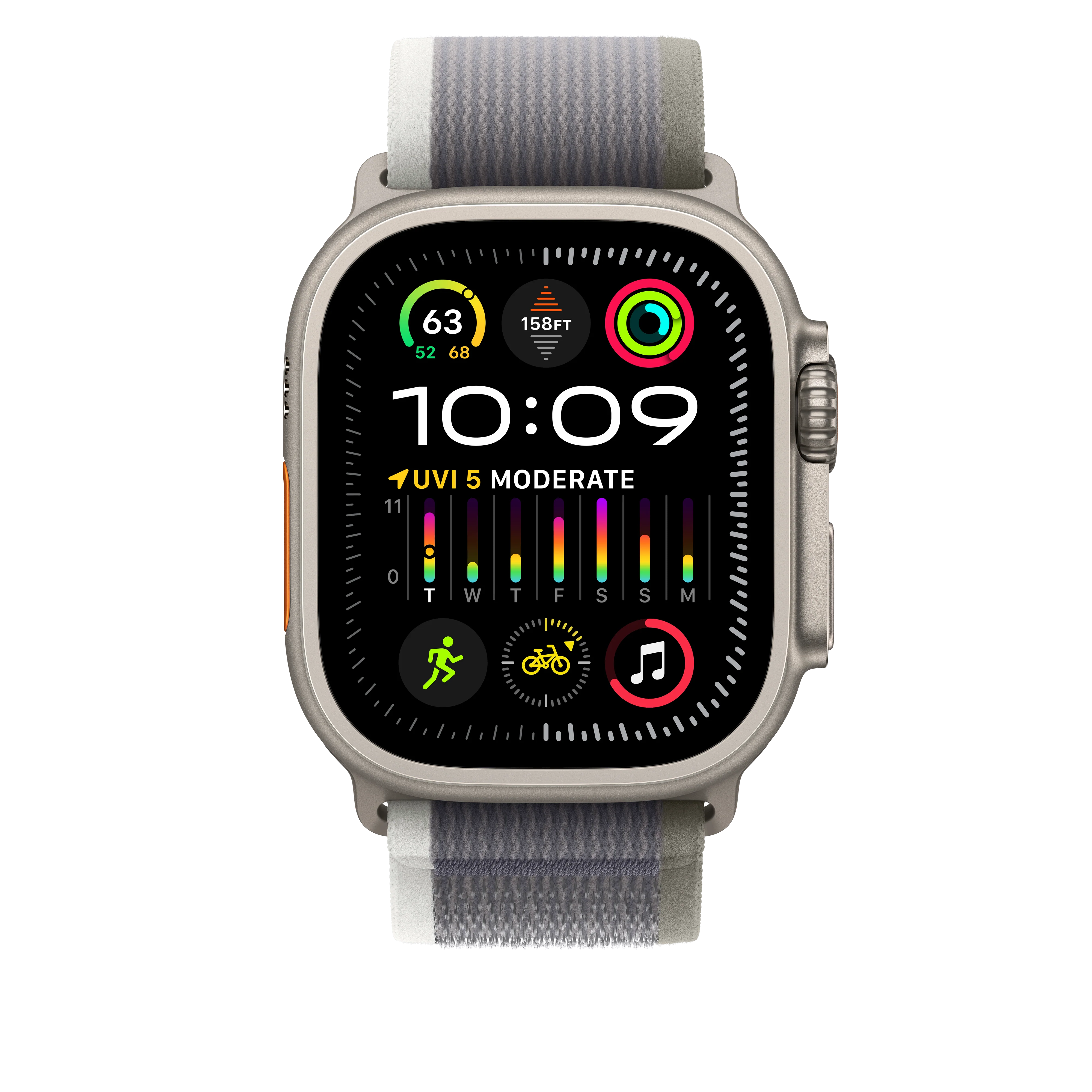49mm Green/Gray Trail Loop - M/L - Image 3