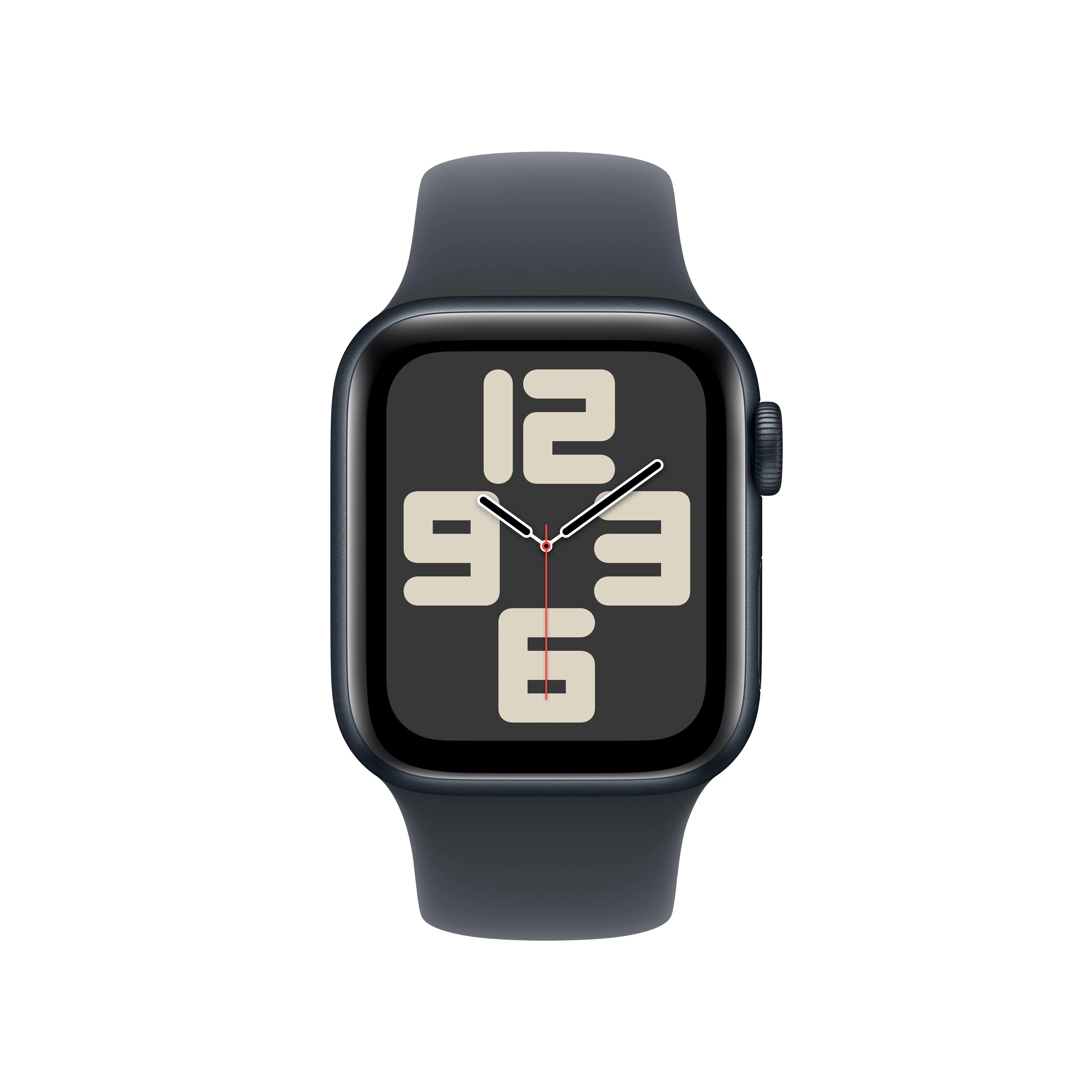 Apple Watch SE GPS 40mm Midnight Aluminum Case with Midnight Sport Band - S/M - Image 2