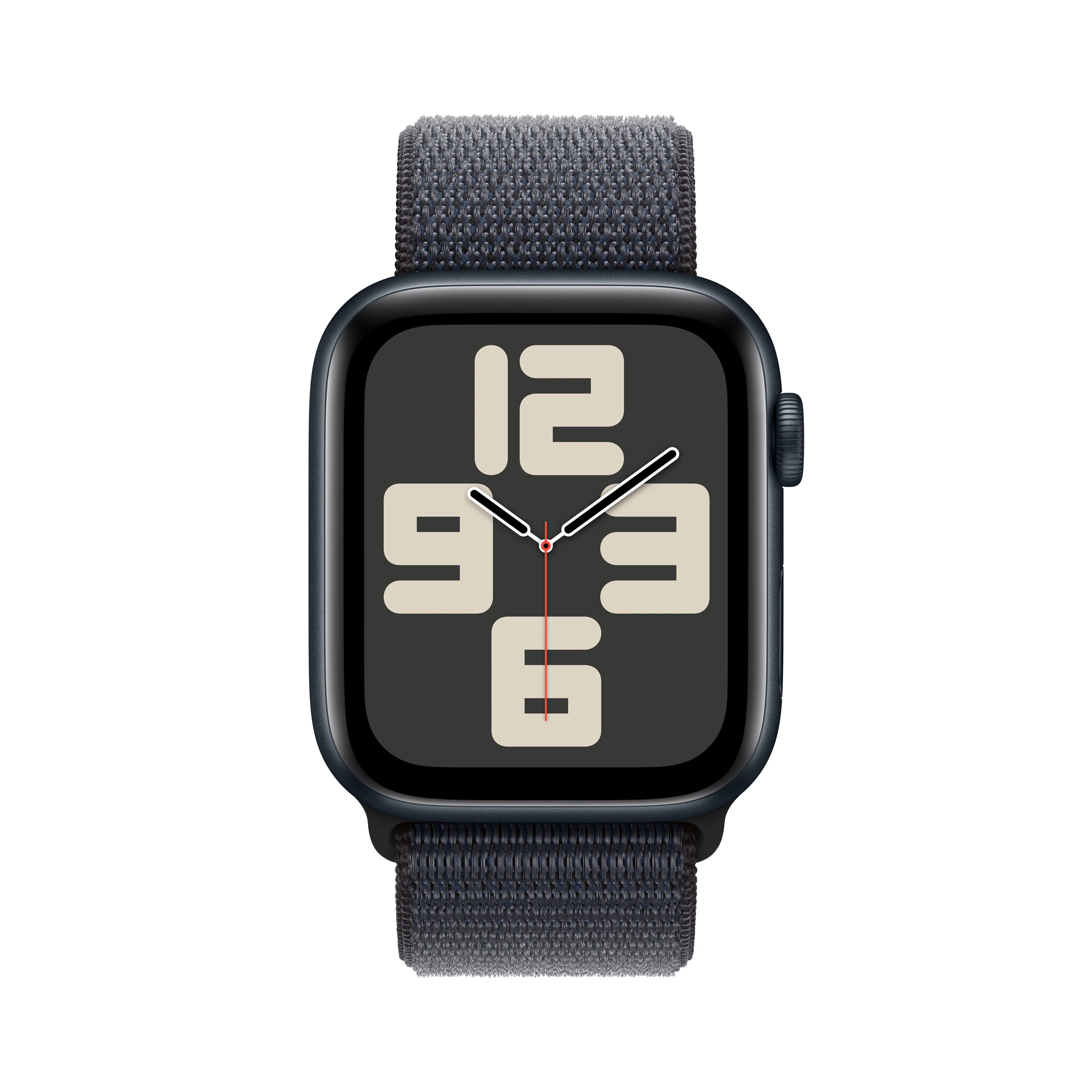 Apple Watch SE GPS  + Cellular 44mm Midnight Aluminum Case with Ink Sport Loop - Image 2
