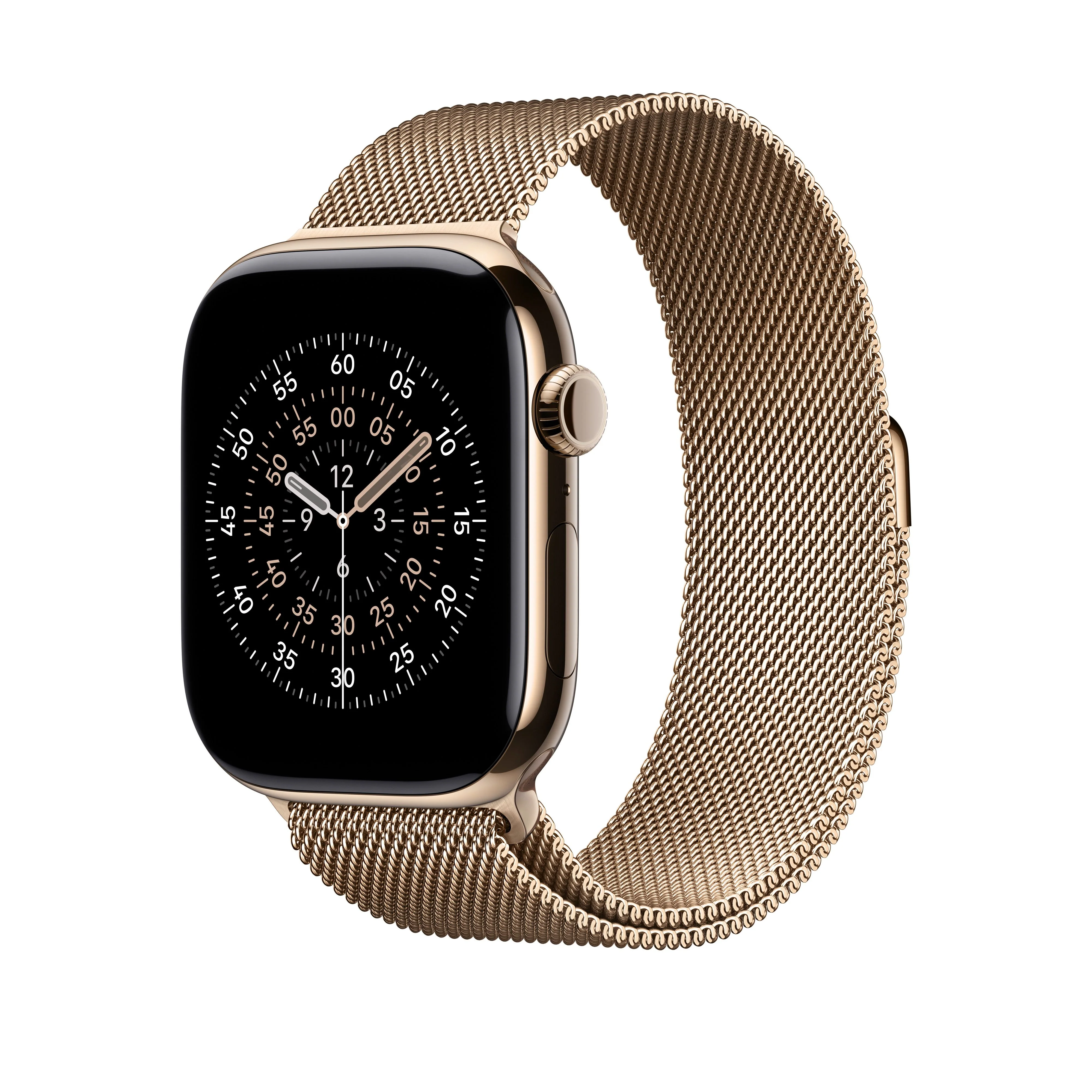 46mm Gold Milanese Loop - S/M - Image 2