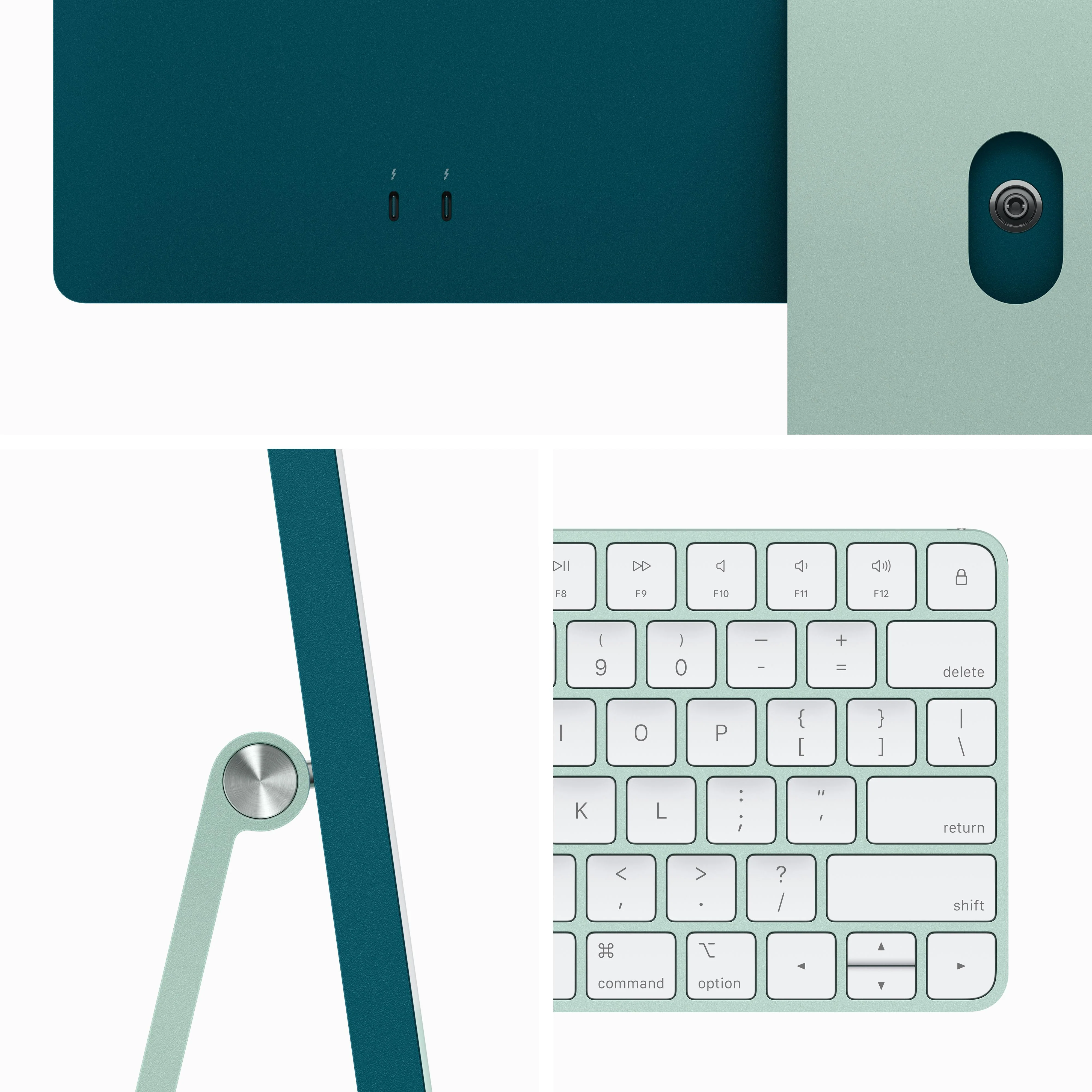 24-inch iMac with Retina 4.5K display: Apple M3 chip with 8‚Äëcore CPU and 8‚Äëcore GPU, 256GB SSD - Green - Image 3
