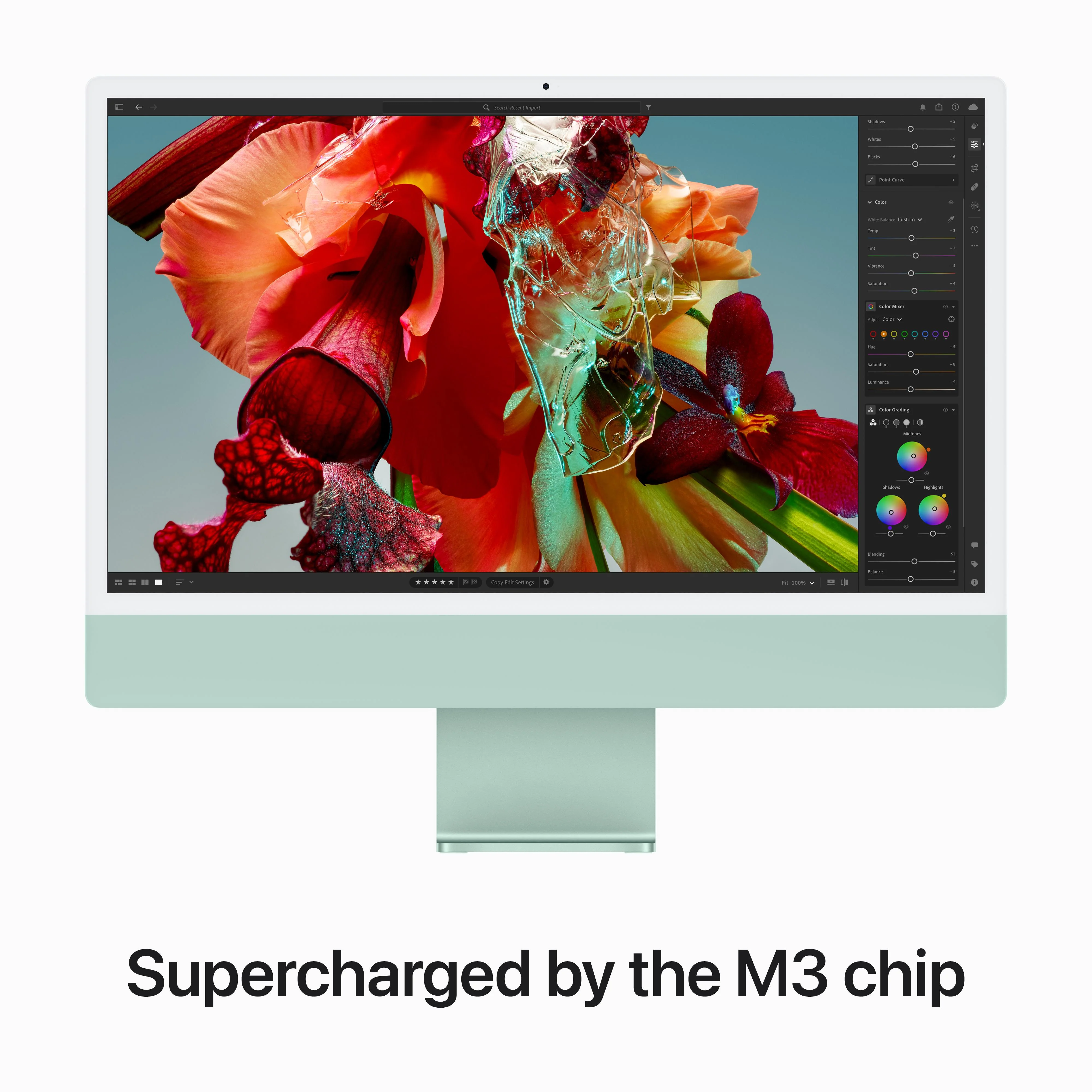 24-inch iMac with Retina 4.5K display: Apple M3 chip with 8‚Äëcore CPU and 8‚Äëcore GPU, 256GB SSD - Green - Image 4
