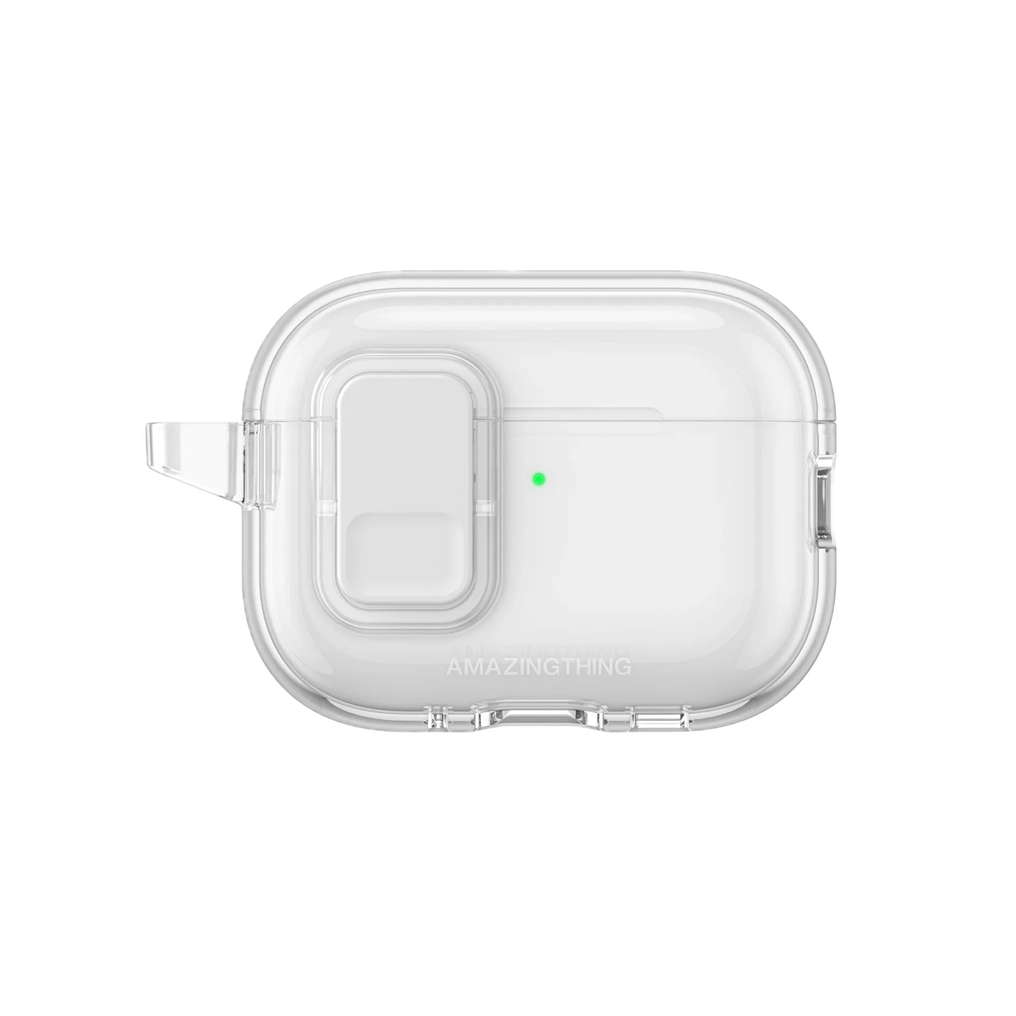 AMAZINGTHING Minimal Click Case for AirPods Pro 3 - Clear - Image 3