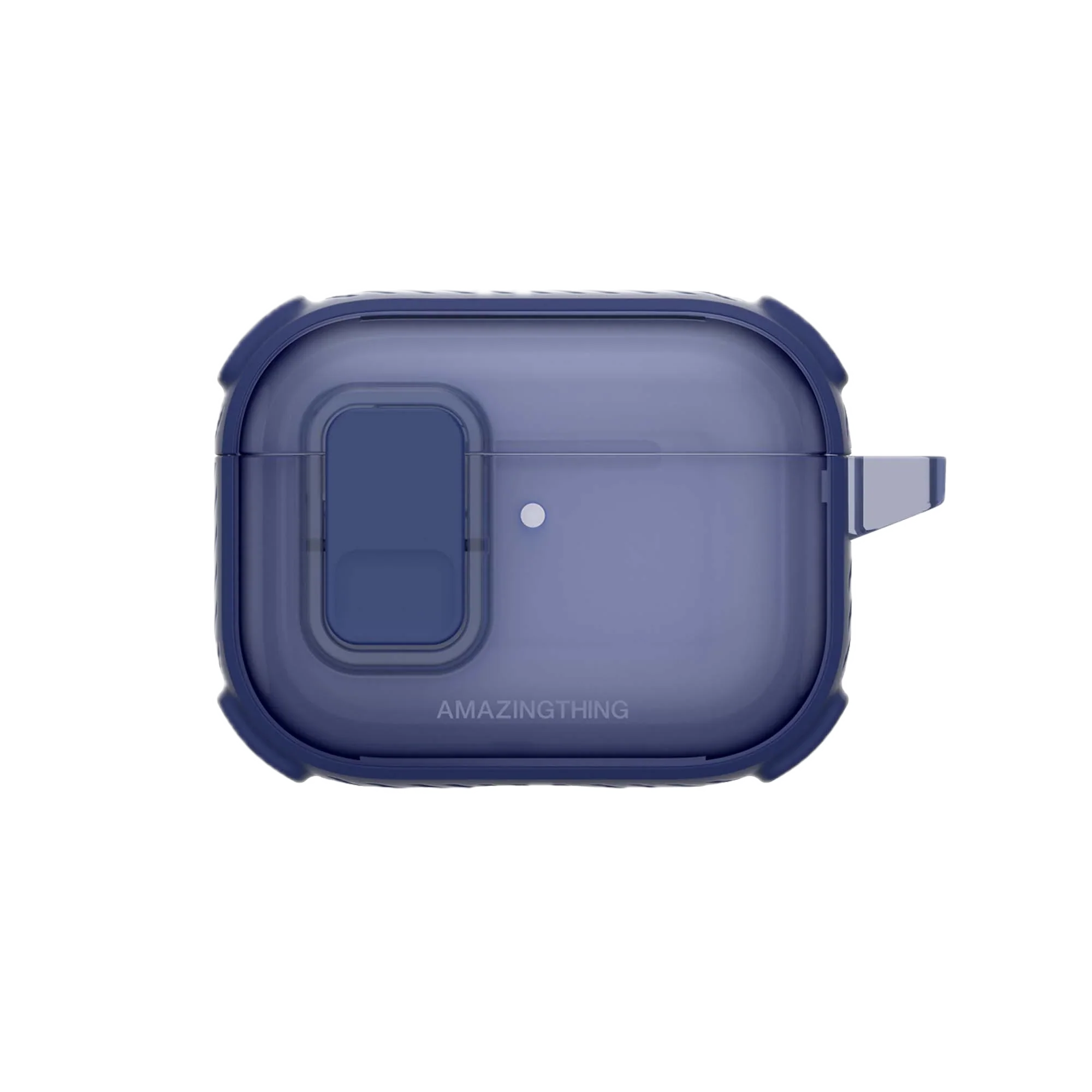 AMAZINGTHING Titan Pro Case for AirPods Pro 3 - Clear Blue