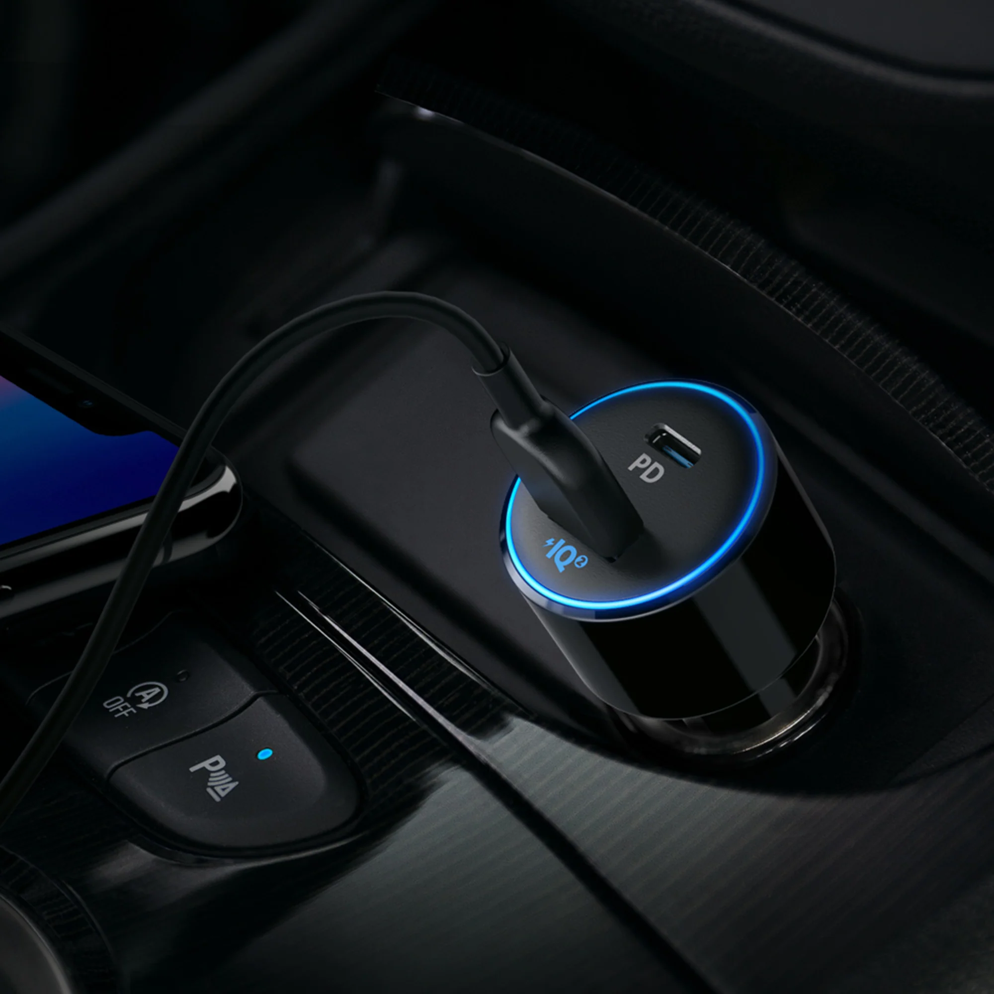 ANKER PowerDrive II Dual Port 30W Car Charger - Black - Image 2
