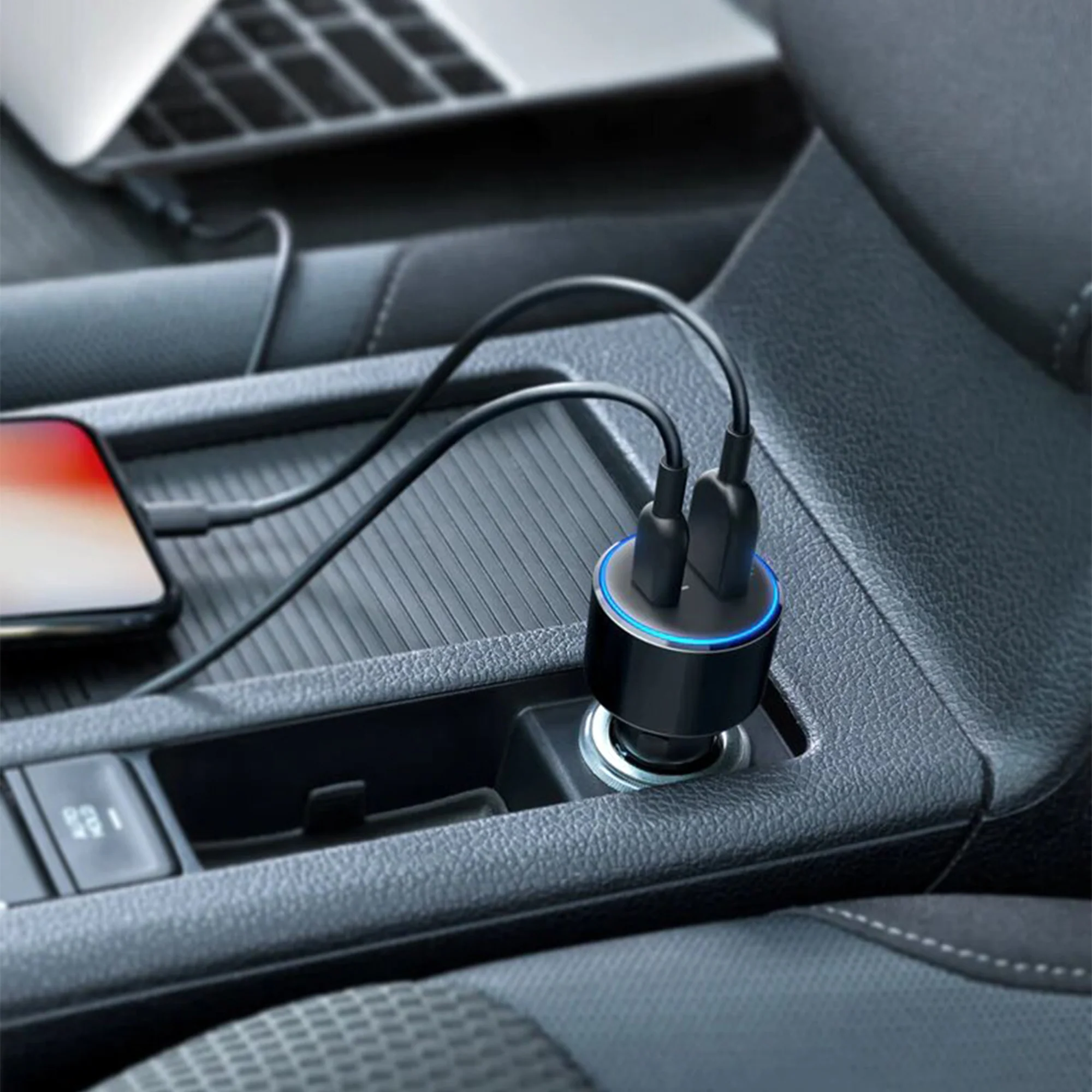 ANKER PowerDrive II Dual Port 30W Car Charger - Black - Image 3