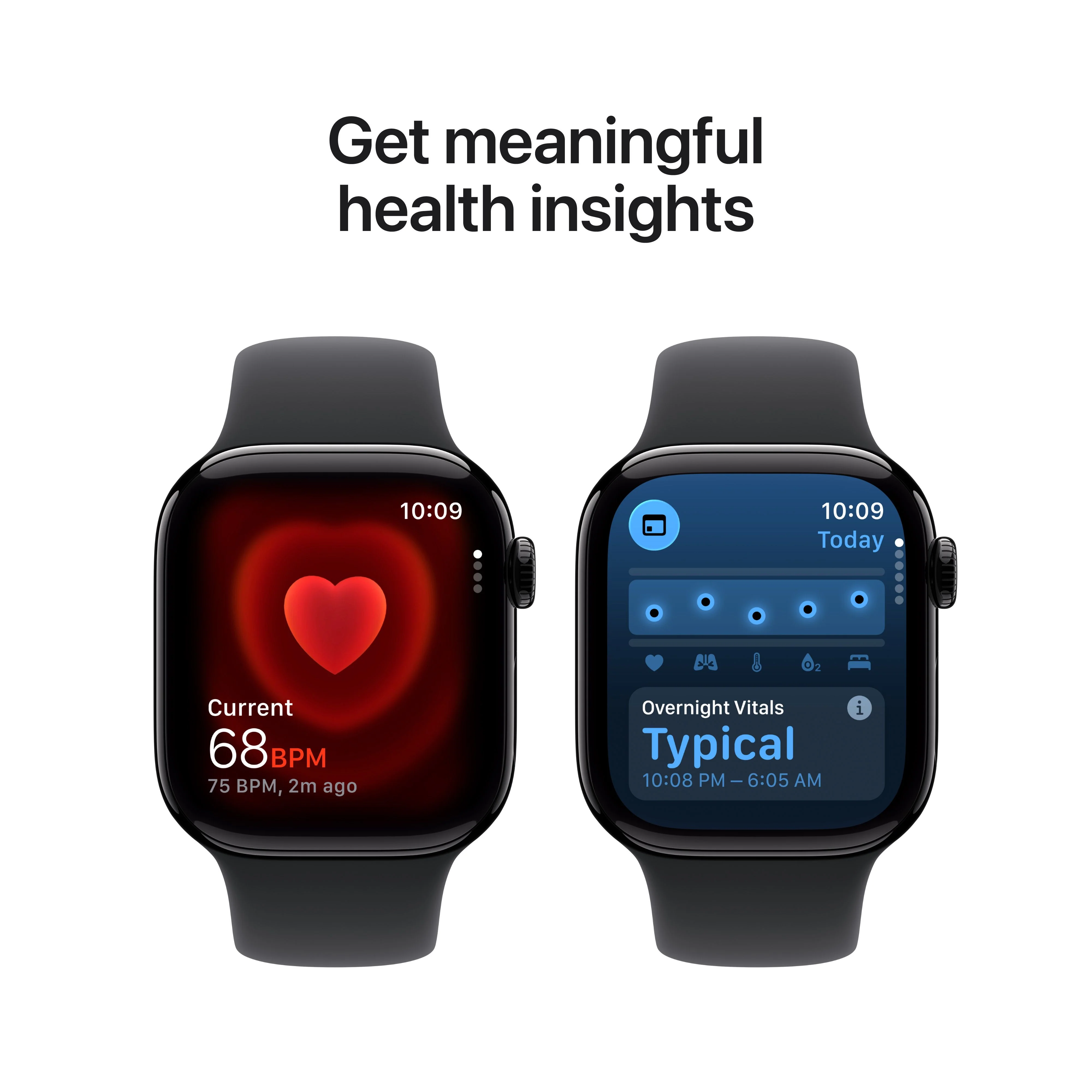 Apple Watch Series 11 GPS + Cellular 42mm Slate Titanium Case with Black Sport Band - S/M - Image 13
