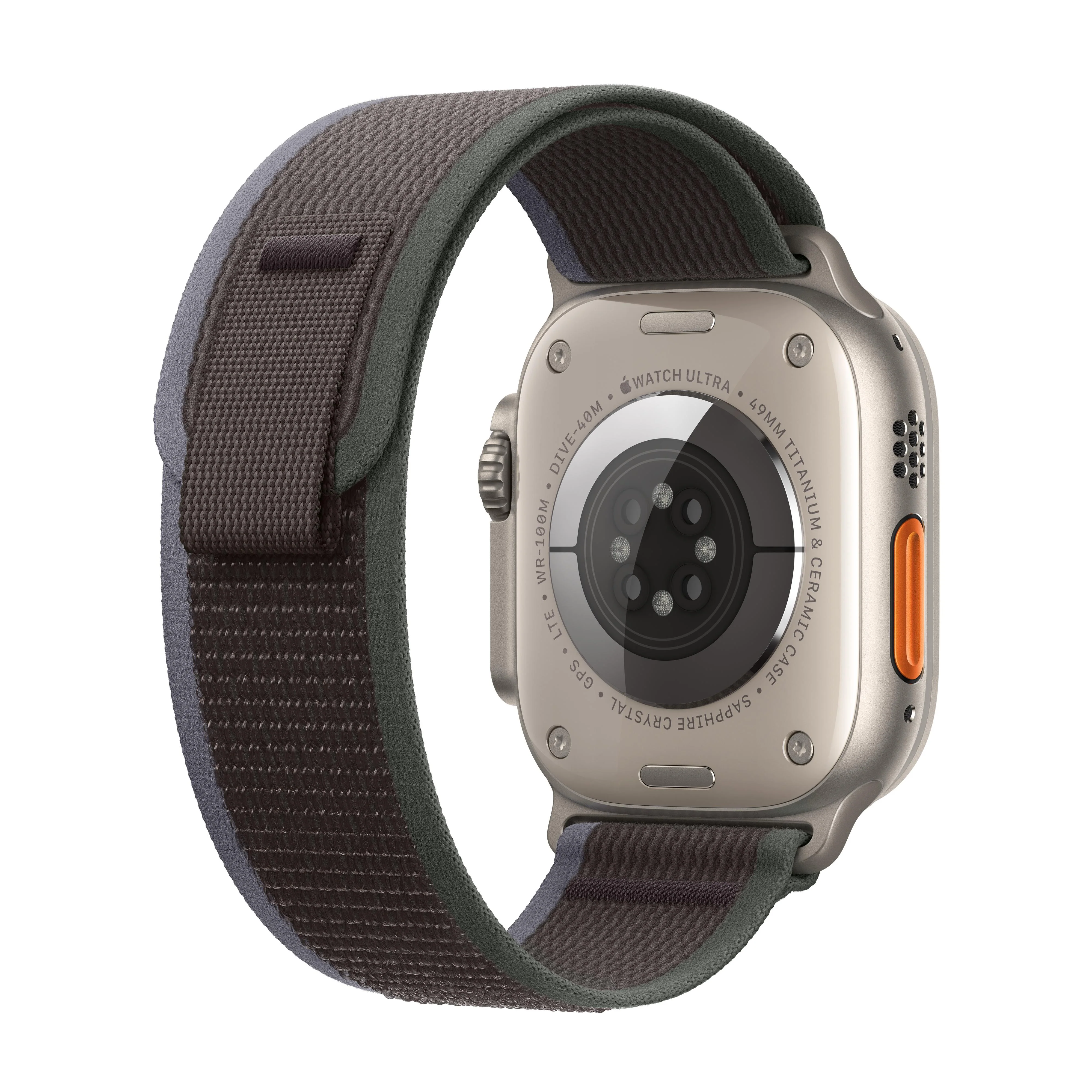 Apple Watch Ultra 2 GPS + Cellular 49mm Titanium Case with Blue/Black Trail Loop - M/L - Image 3