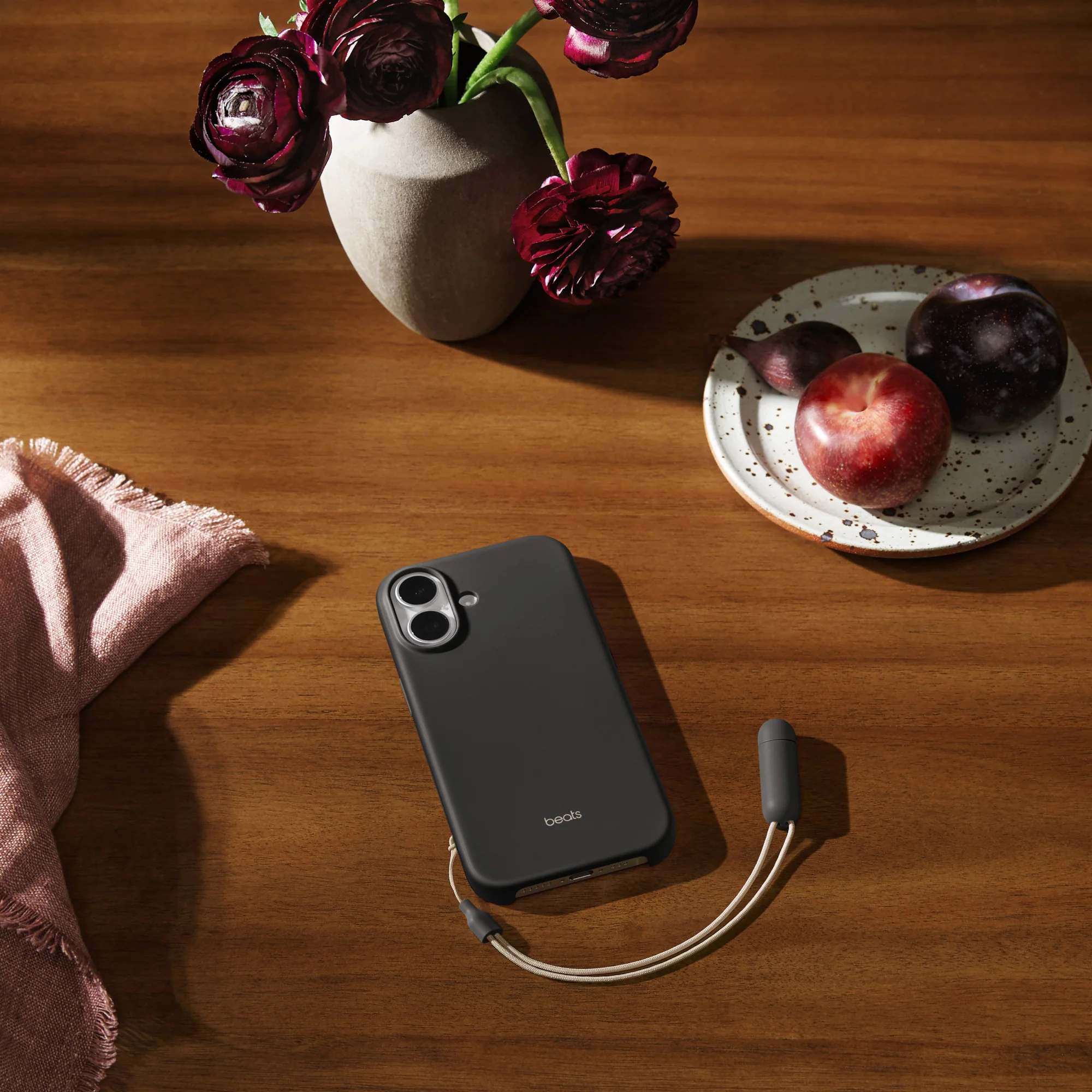 Beats iPhone 17 Kickstand Case with MagSafe and Camera Control - Granite Grey - Image 2