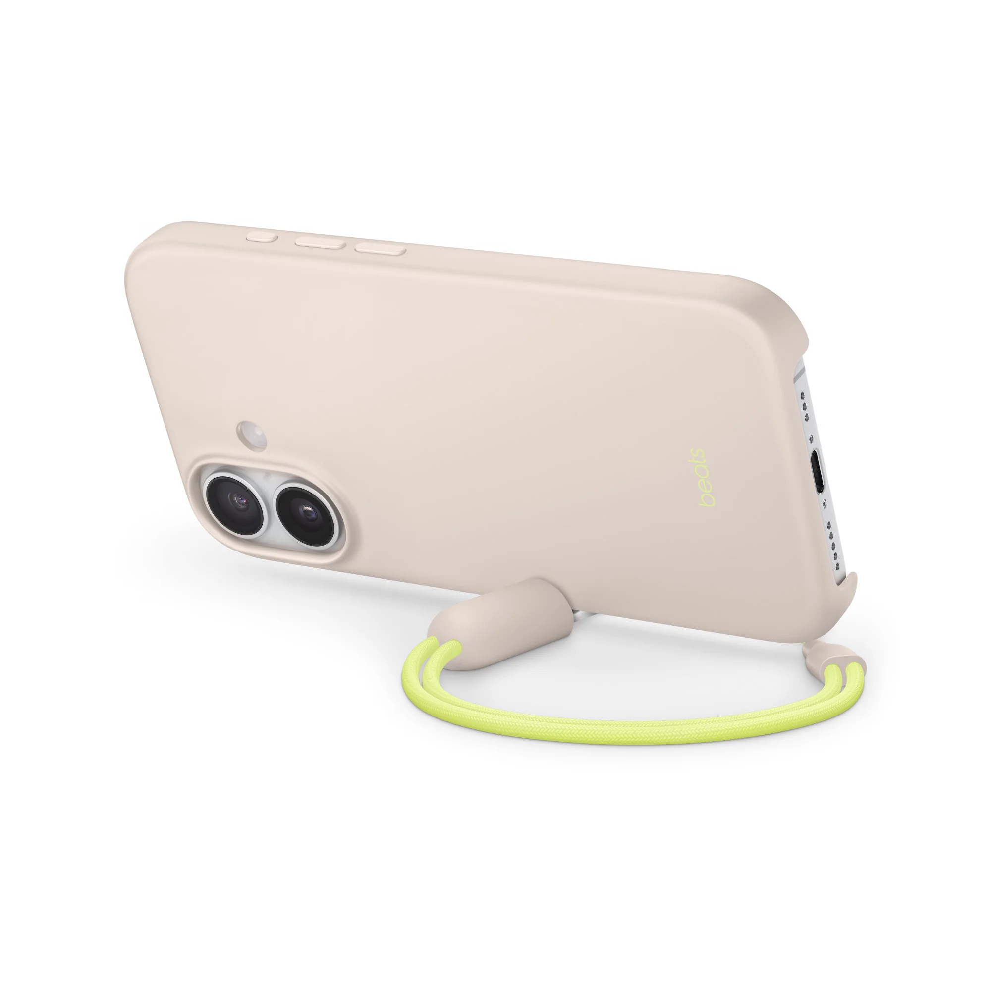 Beats iPhone 17 Kickstand Case with MagSafe and Camera Control - Lime Stone - Image 5