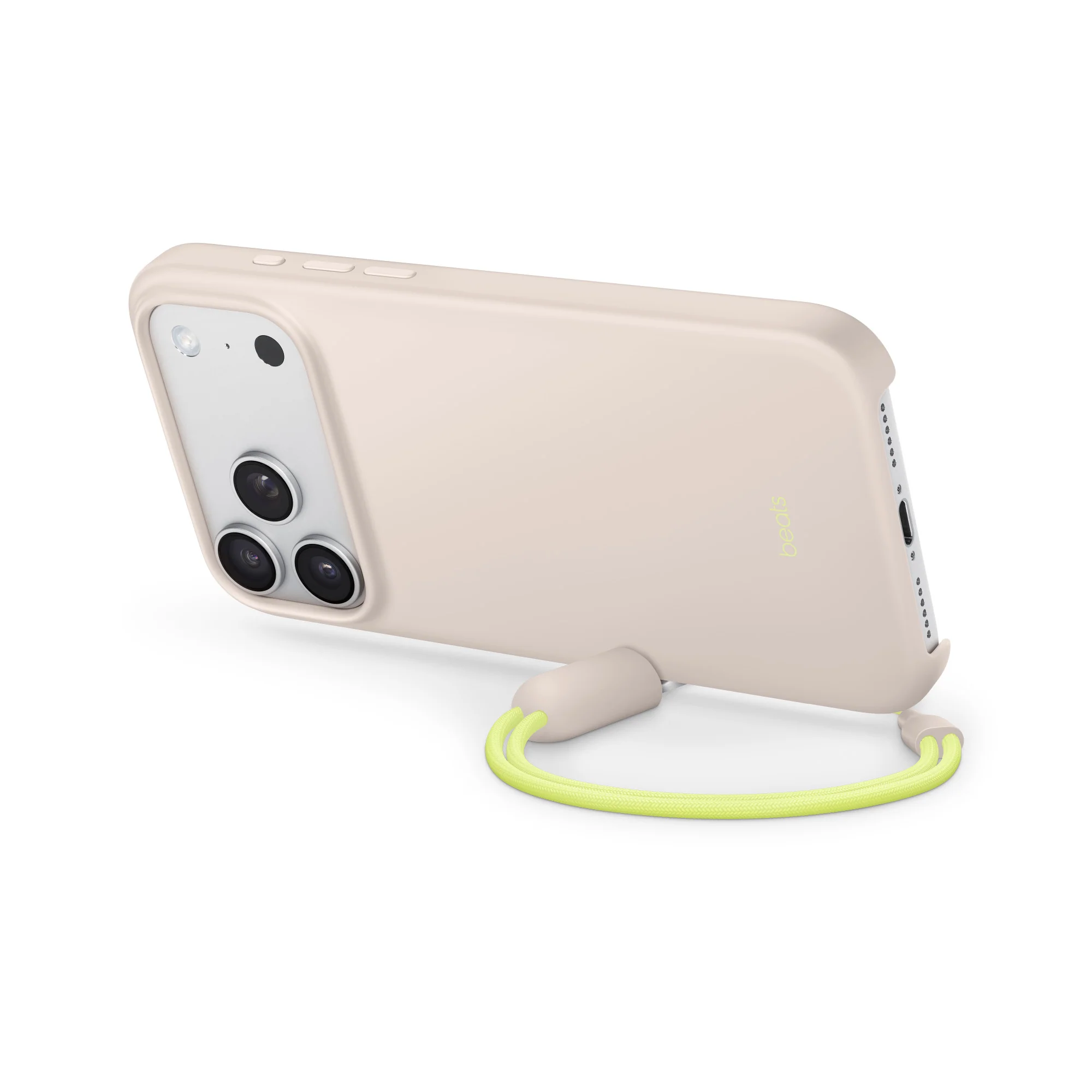 Beats iPhone 17 Pro Max Kickstand Case with MagSafe and Camera Control - Lime Stone - Image 5