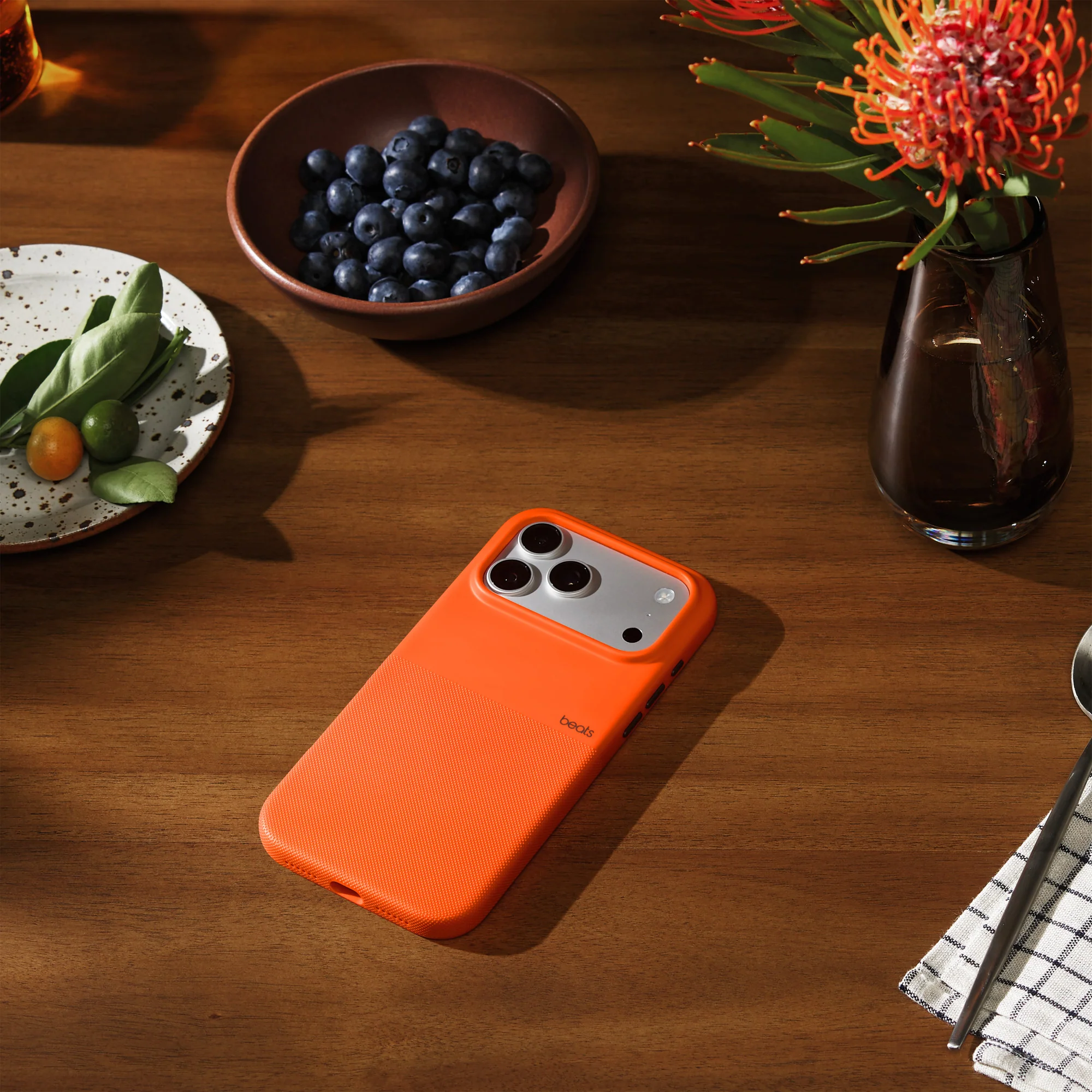 Beats iPhone 17 Pro Max Rugged Case with MagSafe and Camera Control - Sierra Orange - Image 2
