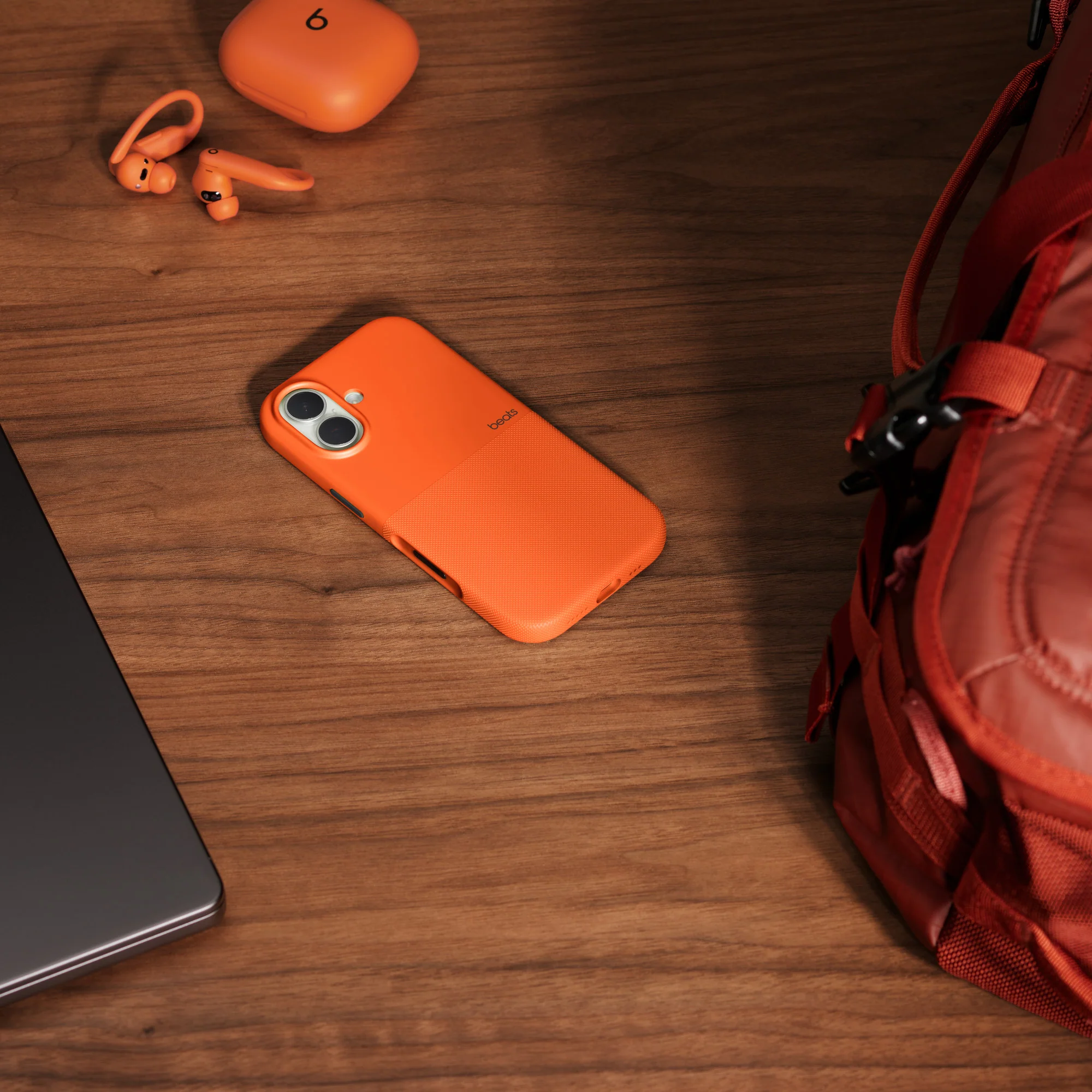 Beats iPhone 17 Rugged Case with MagSafe and Camera Control – Sierra Orange - Image 2