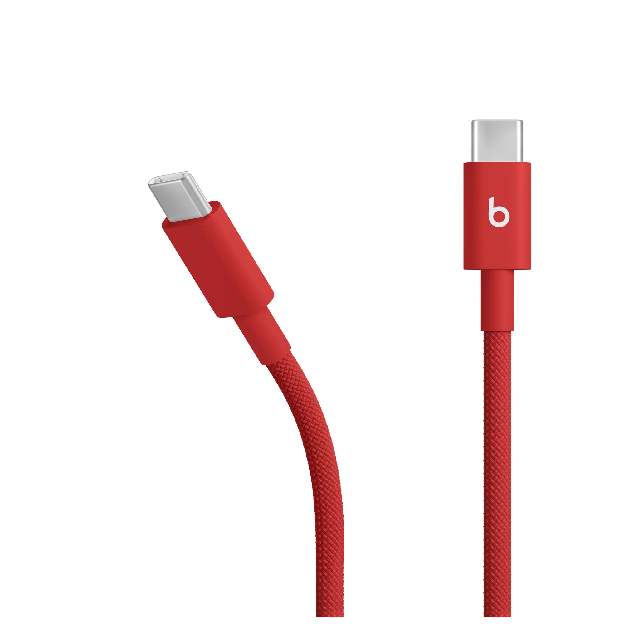 Beats USB-C to USB-C Woven Cable (1.5 m) - Rapid Red - Image 2