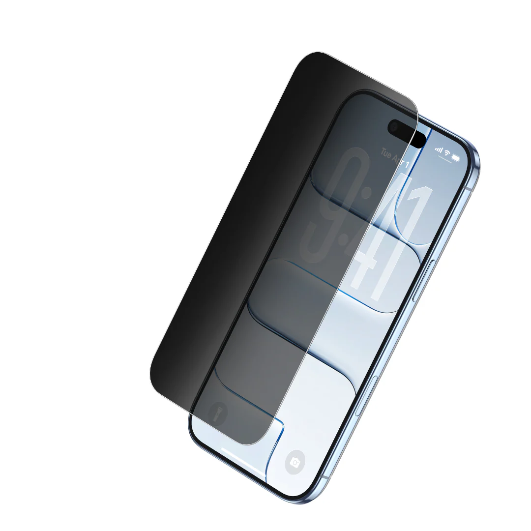 BELKIN Aluminosilicate Recycled Glass for iPhone Air - Privacy - Image 2