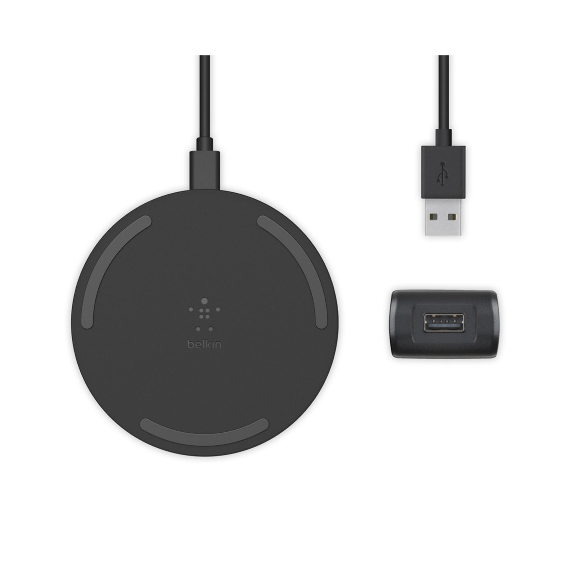 BELKIN BoostUp Charge 10W Wireless Charging Pad - Black - Image 4