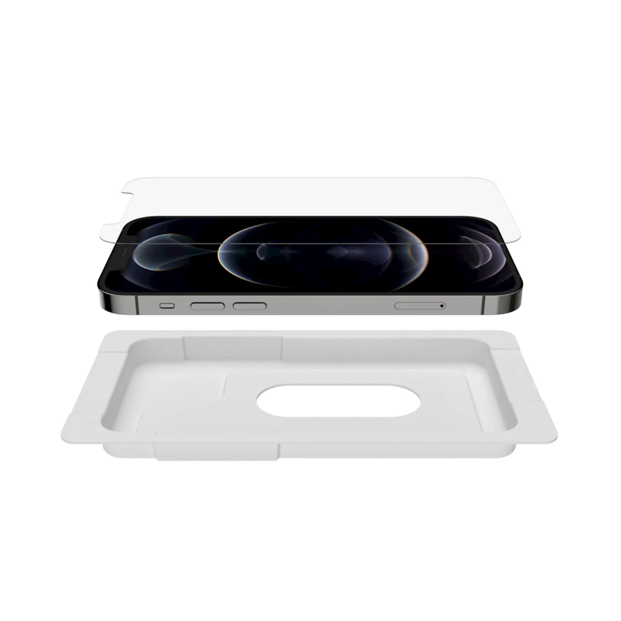 BELKIN Screenforce Tempered Glass for iPhone 12 / 12 Pro - Clear - Image 8