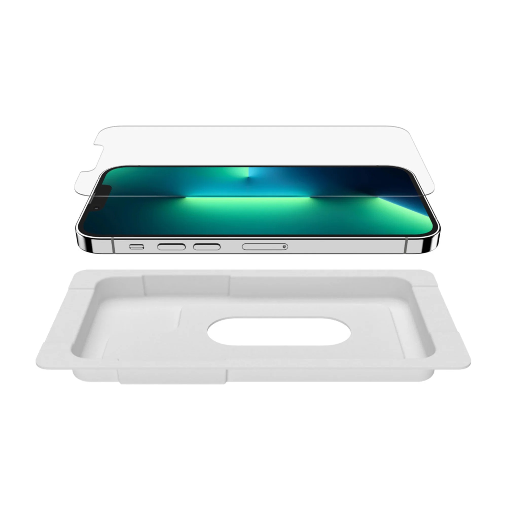 BELKIN Screenforce Tempered Glass for iPhone 17e / 16e / 14 / 13 /13 Pro - Clear - Image 3