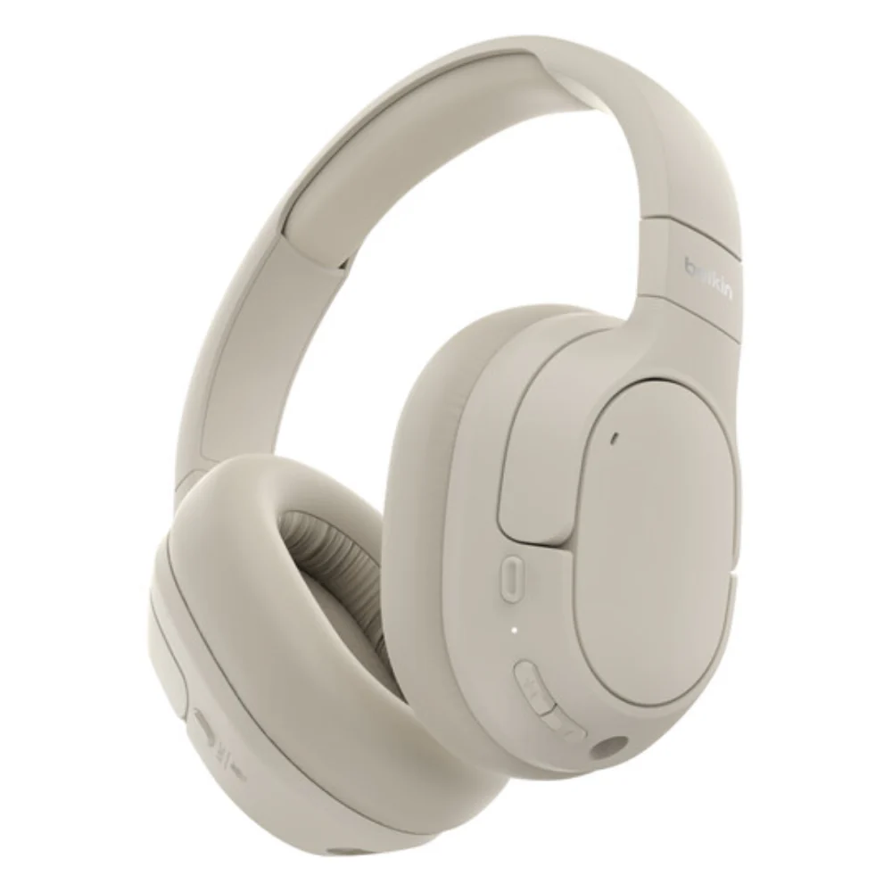 BELKIN Soundform Isolate Noise Cancelling Headphones Freebie - Sand