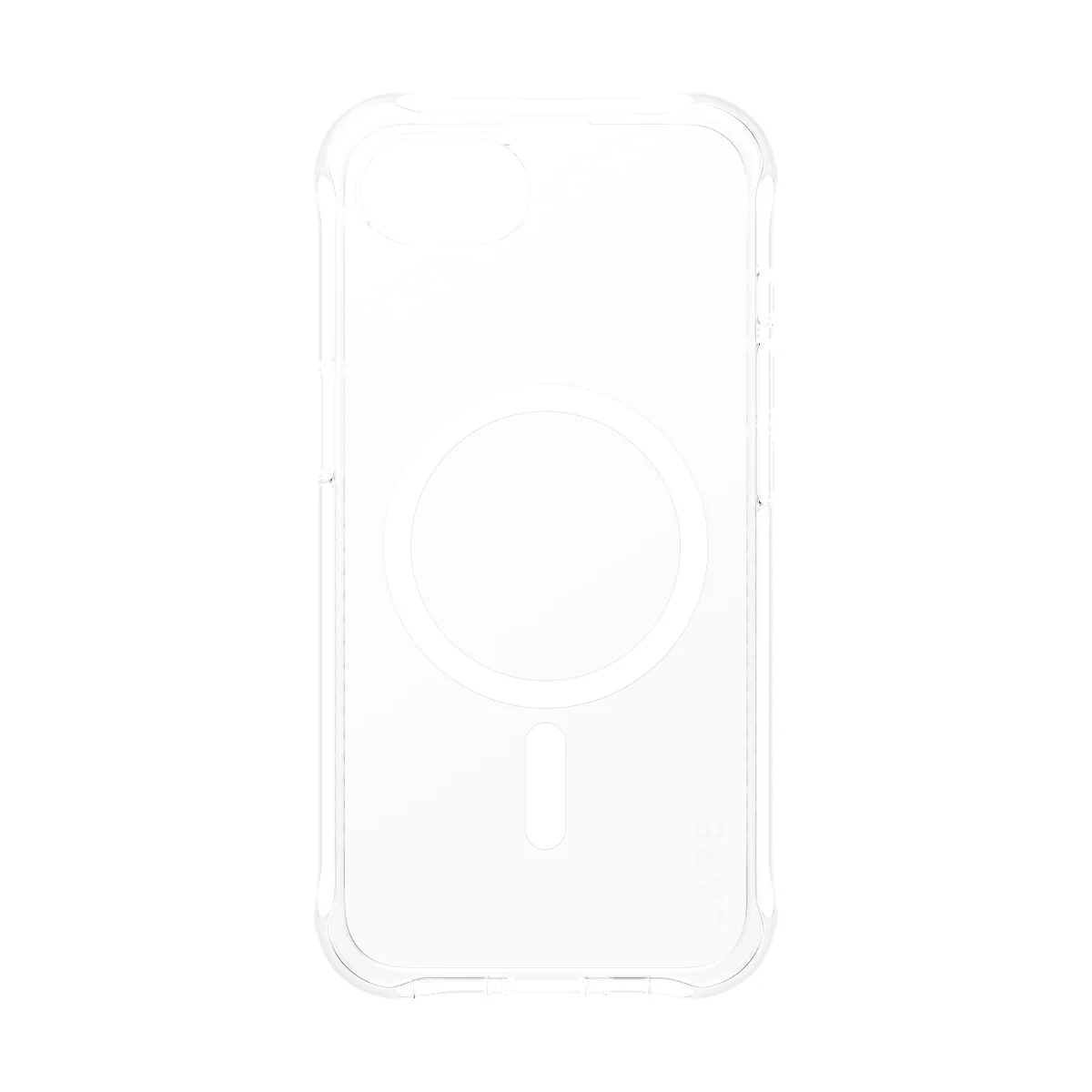 CARE BY PANZERGLASS Fashionable Samba MagSafe Case for iPhone 17e / 16e - Clear/White