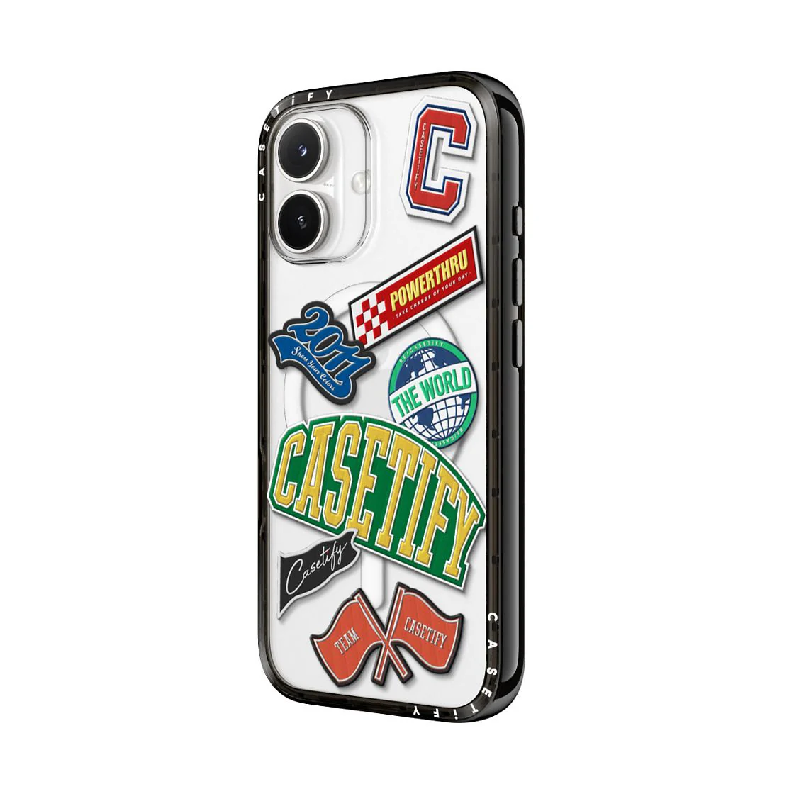 CASETIFY Compact MagSafe Case for iPhone 17 - Casetify University Black - Image 2