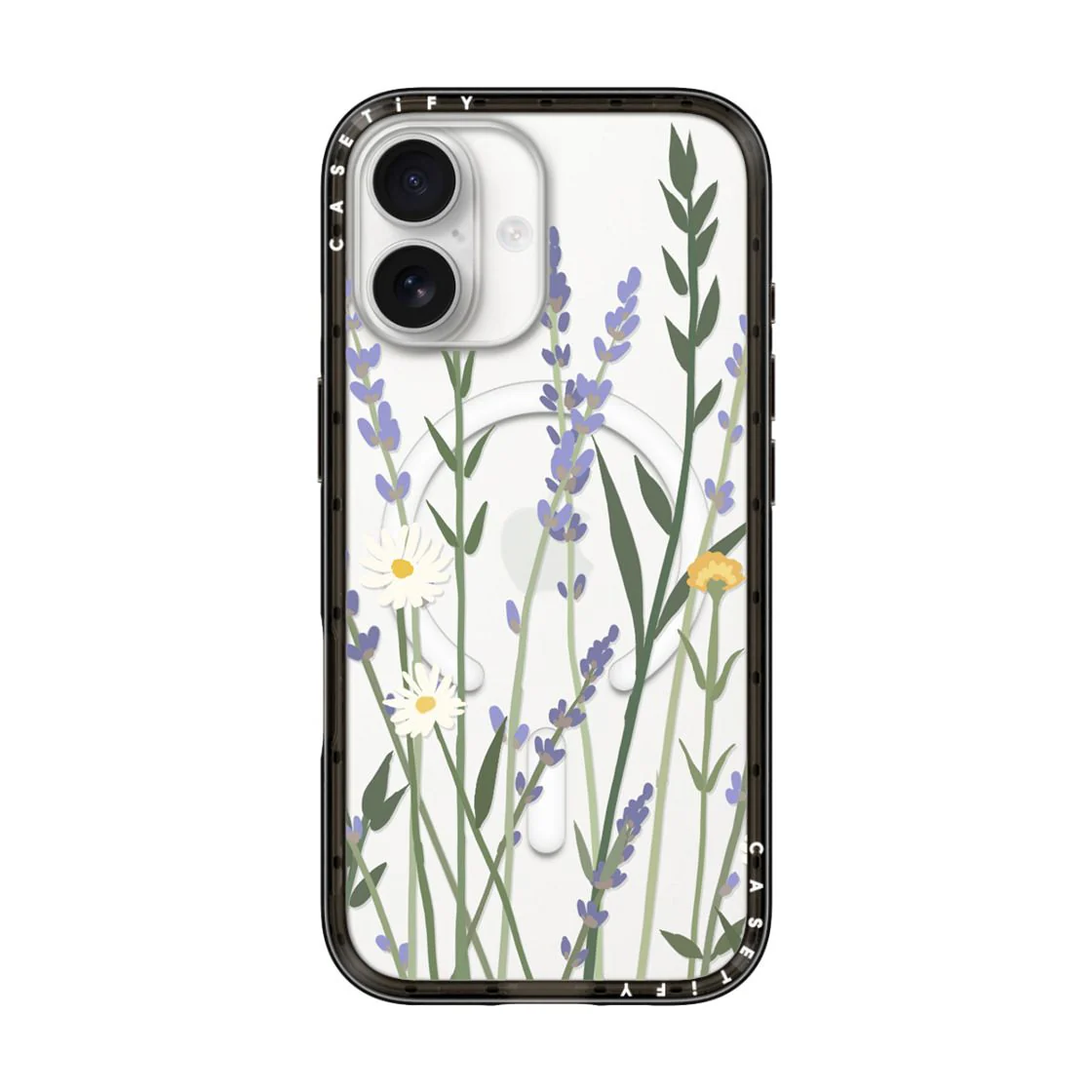 CASETIFY Compact MagSafe Case for iPhone 17 - Lana Lavender Black