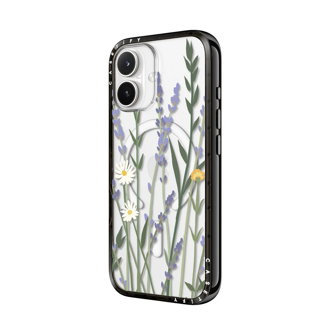 CASETIFY Compact MagSafe Case for iPhone 17 - Lana Lavender Black - Image 2
