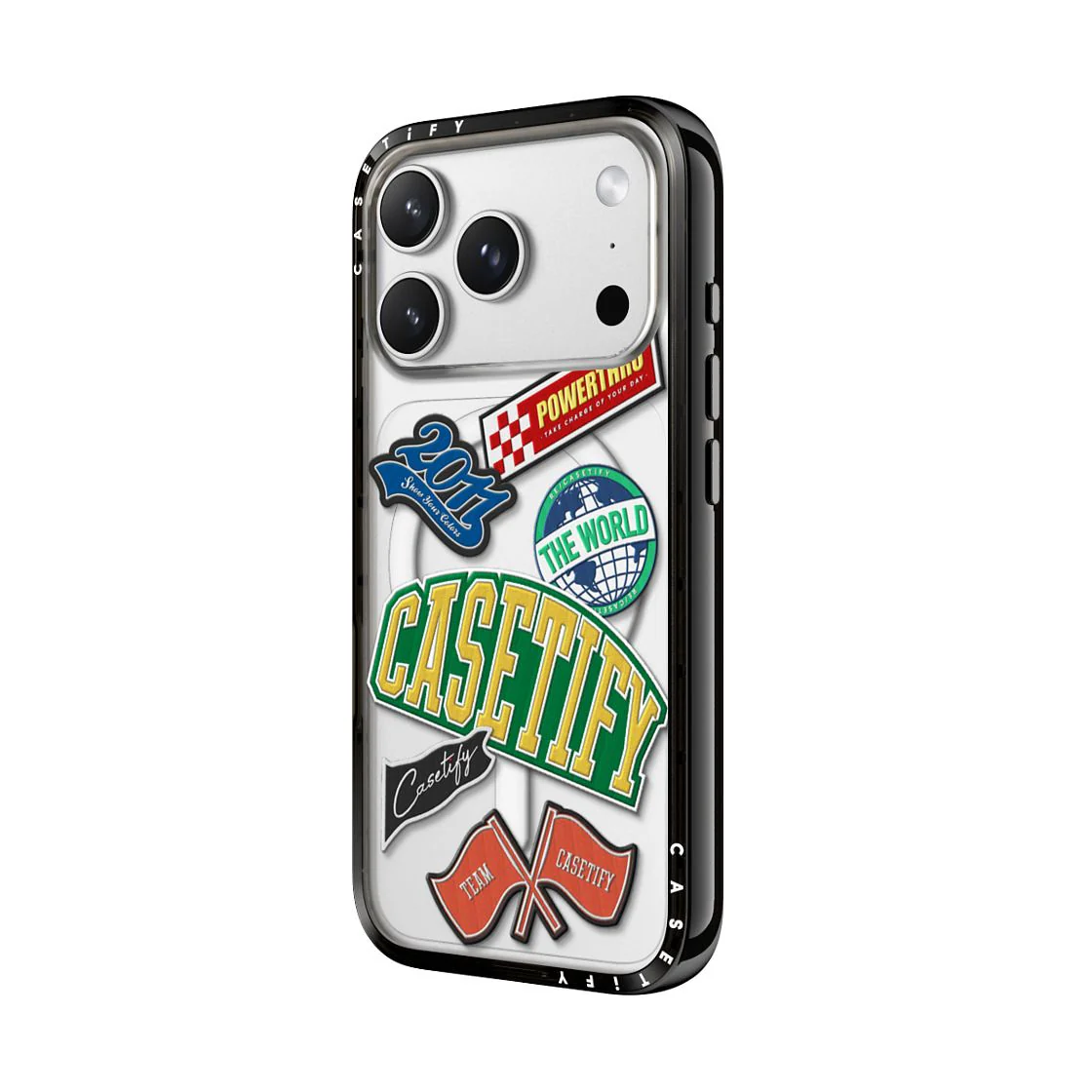 CASETIFY Compact MagSafe Case for iPhone 17 Pro - Casetify University Black - Image 2