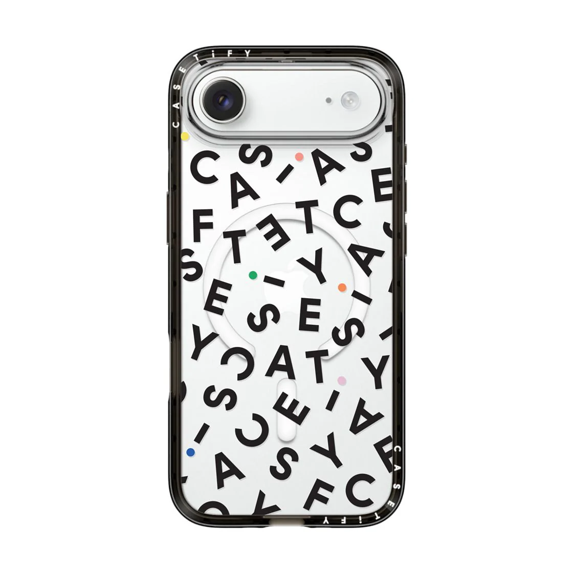 CASETIFY Compact MagSafe Case for iPhone Air - Monogram Black