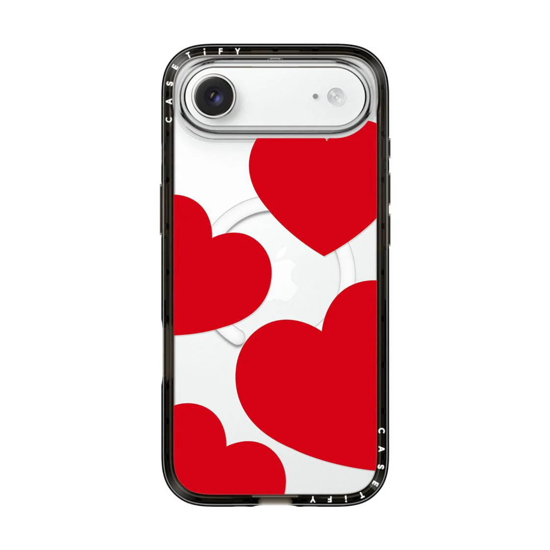 CASETIFY Compact MagSafe Case for iPhone Air - Red Hearts Extravaganza
