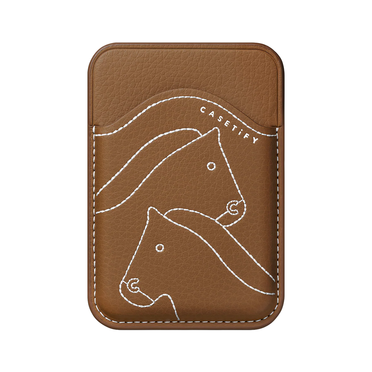 CASETIFY Snappy Bioveg Wallet - Horse