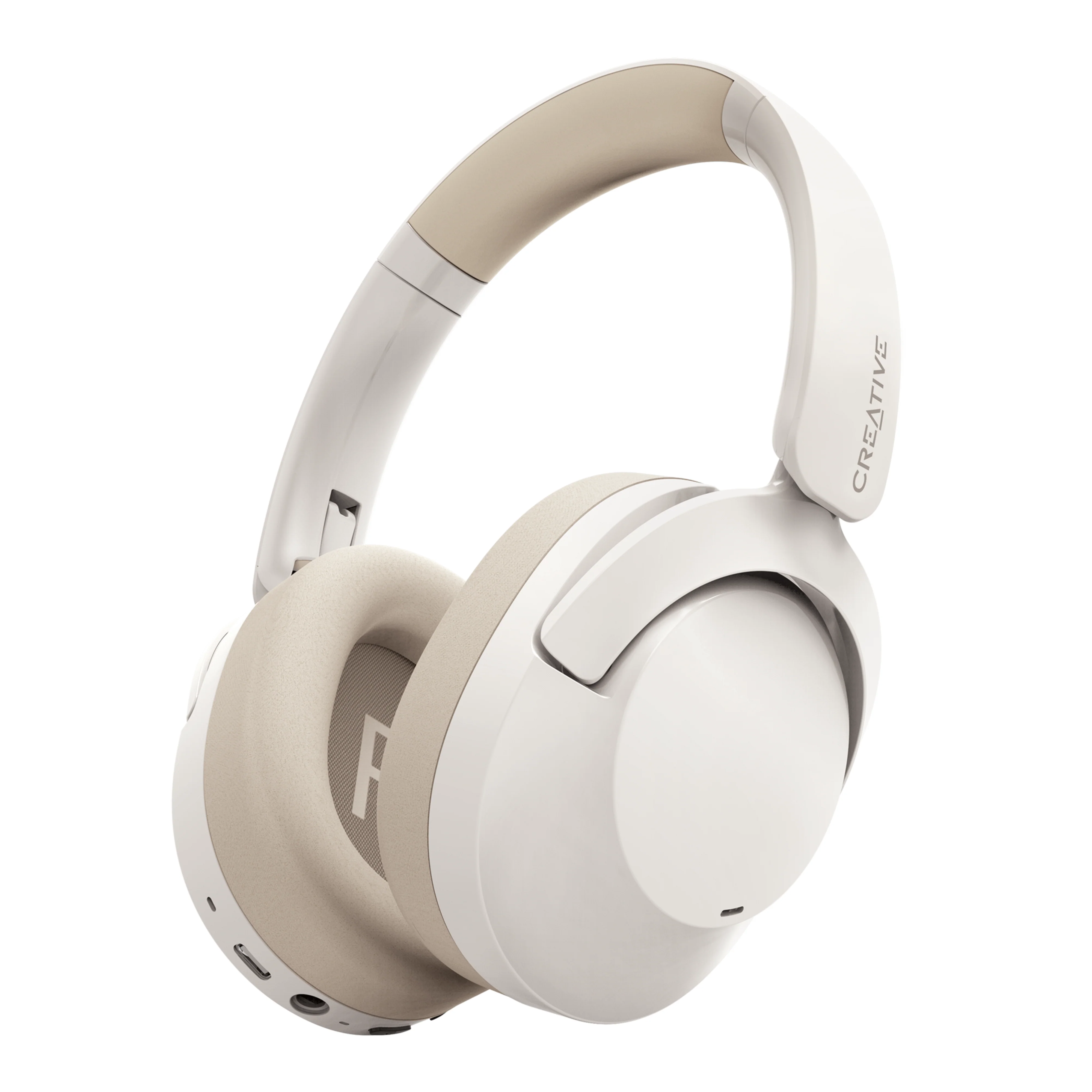 CREATIVE Zen Hybrid 2 Wireless Over-Ear Headphones - Cream - Image 2