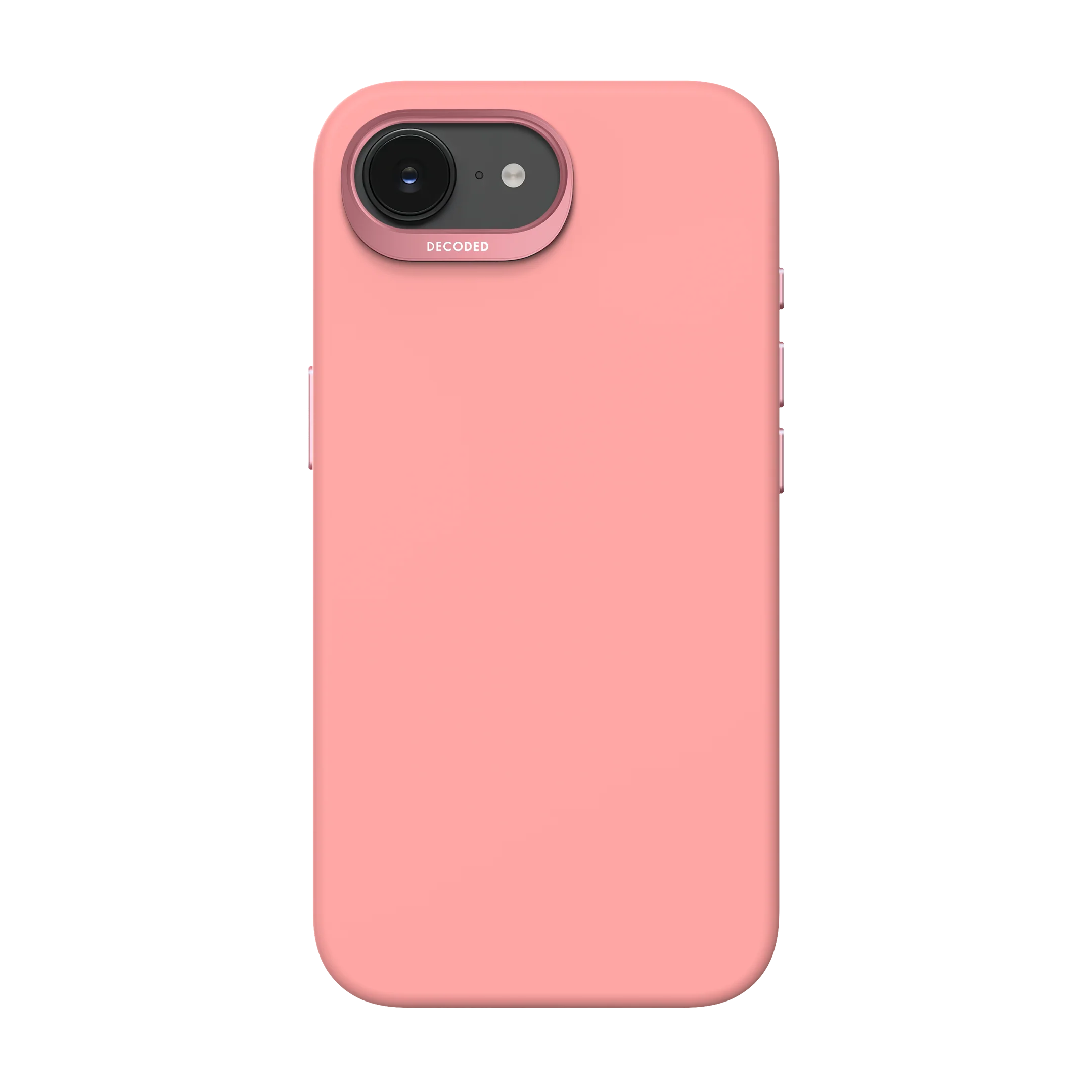 DECODED Silicone MagSafe Case for iPhone 17e / 16e - Bubble Gum Pink - Image 3