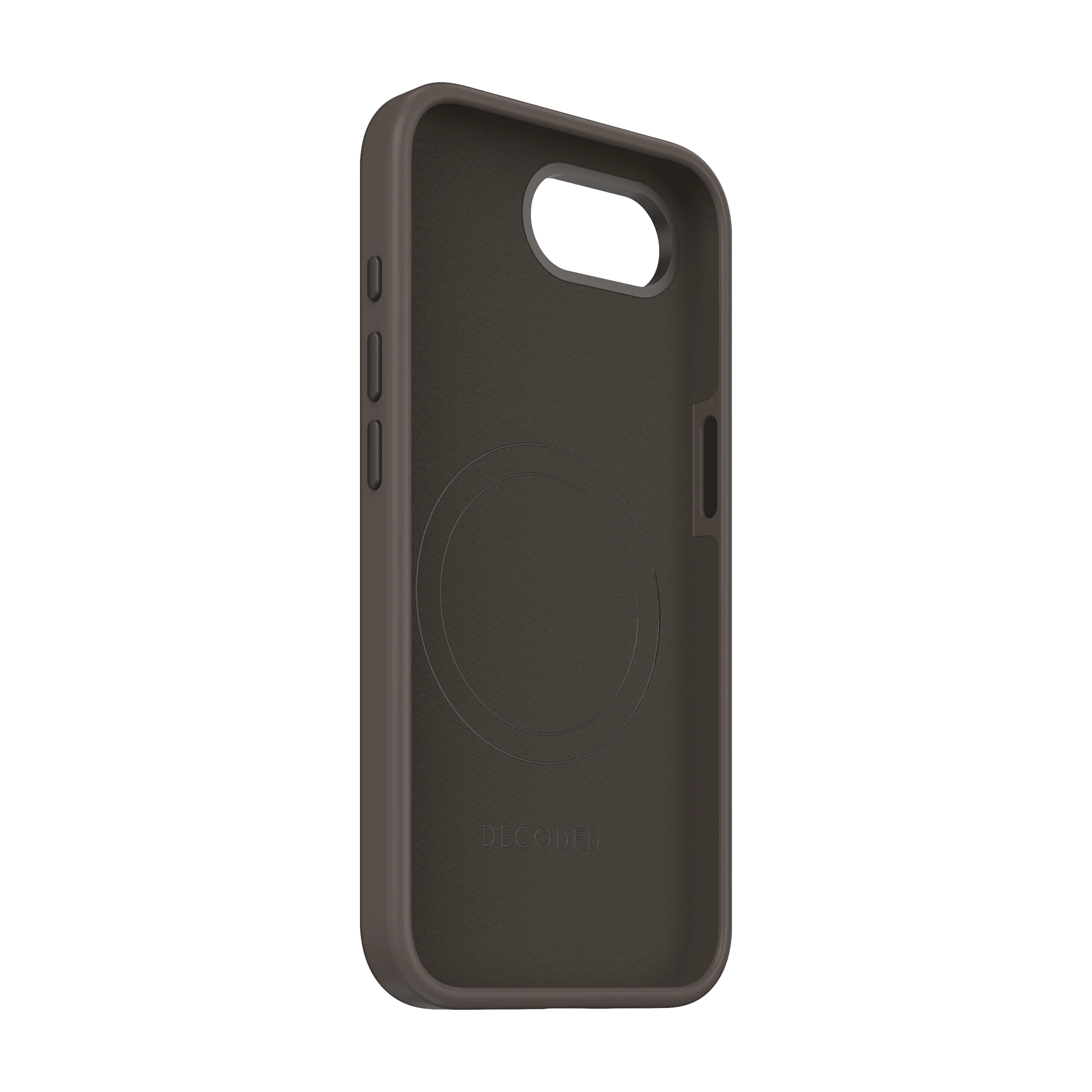 DECODED Silicone MagSafe Case for iPhone 17e / 16e - Charcoal Grey - Image 7
