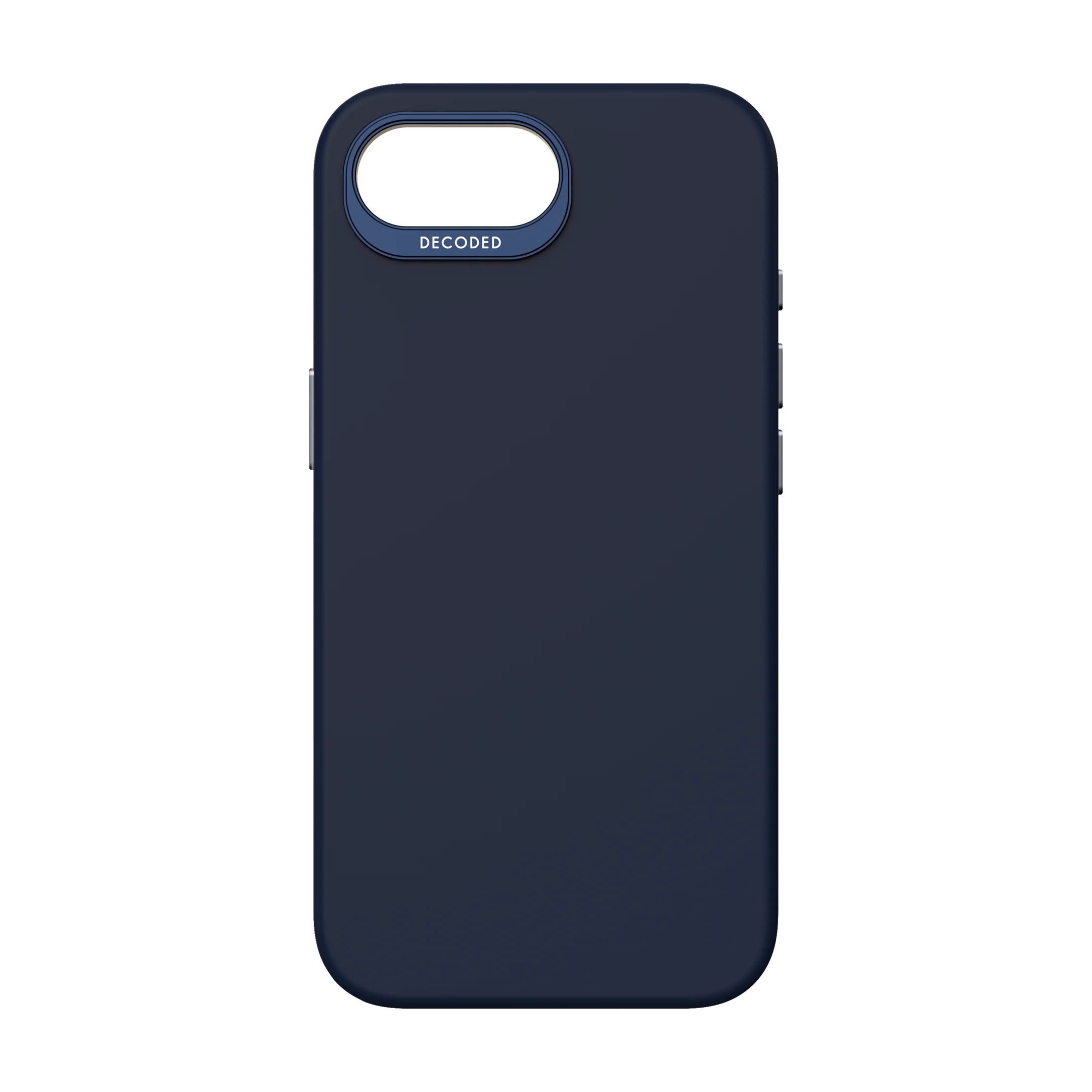 DECODED Silicone MagSafe Case for iPhone 17e / 16e - Navy Blue
